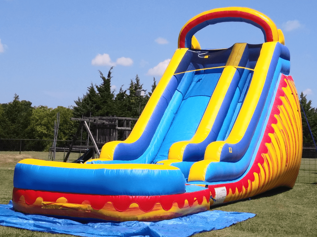 1024x768 Extra Large 18' Fire & Ice Waterslide