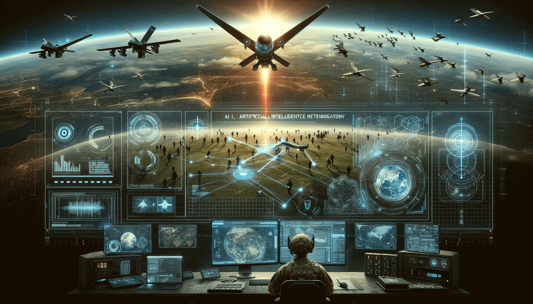 1792x1024 News Article : AI Powered Defence: The Future Of Military Operations