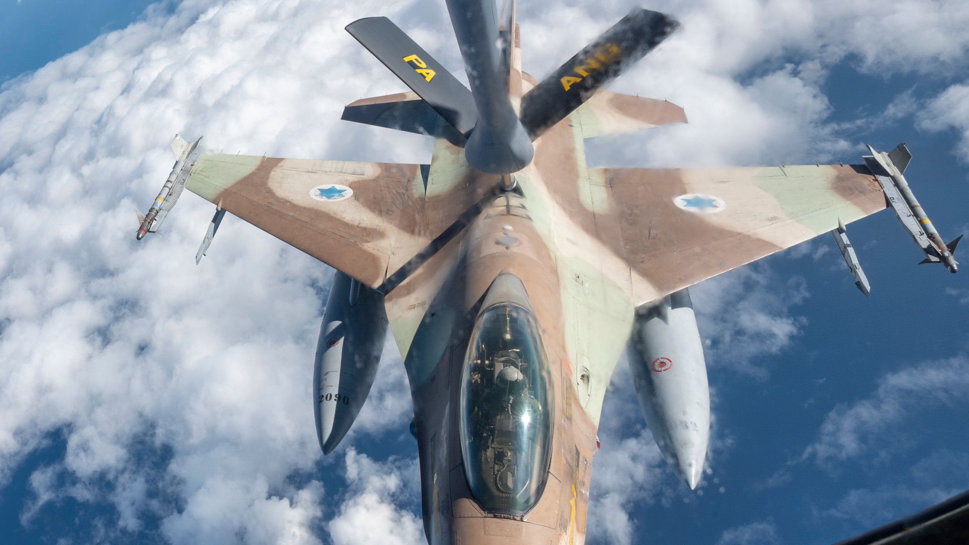 1920x1080 Israel's Fighter Force Stands To Be Far More Effective With Full USAF Tanker Support In A War With Iran