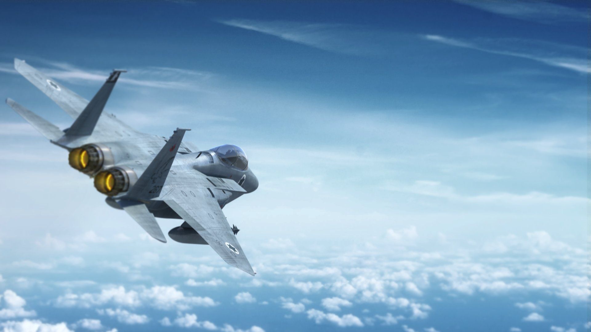 1920x1080 3D model israel air force the knights of the dual tail squadron