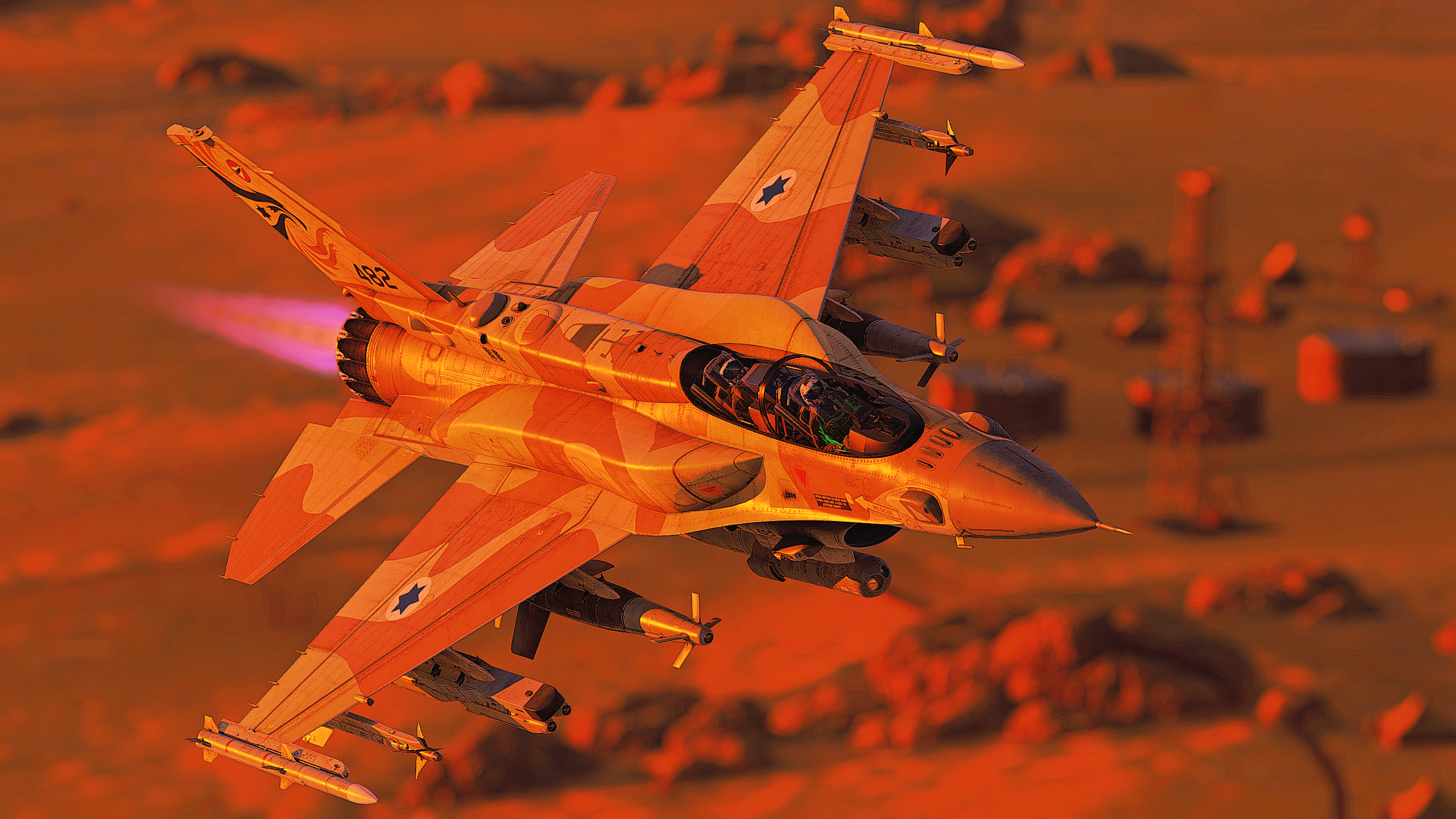 2560x1440 Some F 16I Sufa Photo I Took In Warthunder