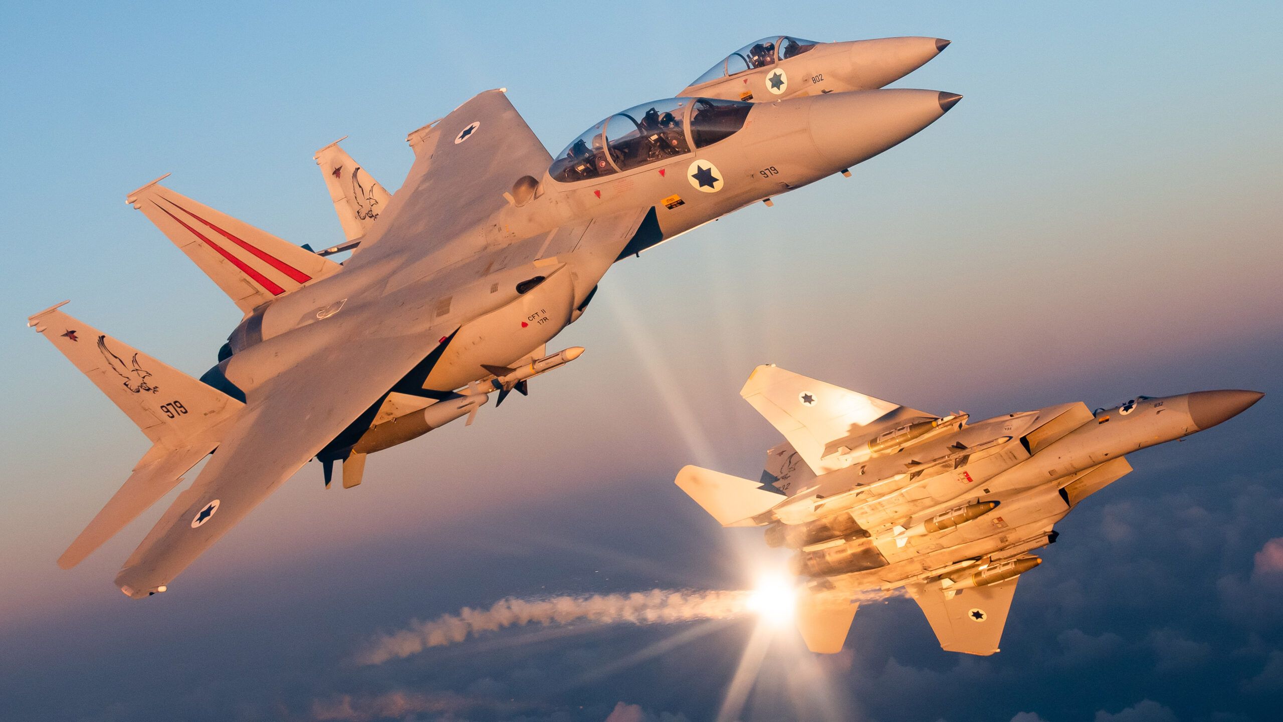 2560x1440 These Are The Best Photo Of Israeli F 15 'Baz' Eagles We've Ever Seen