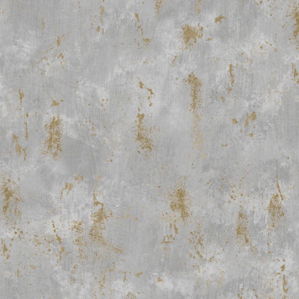 1000x1000 Grandeco Urban Texture Wallpaper Metallic Gold Effect Modern Paste The Wall