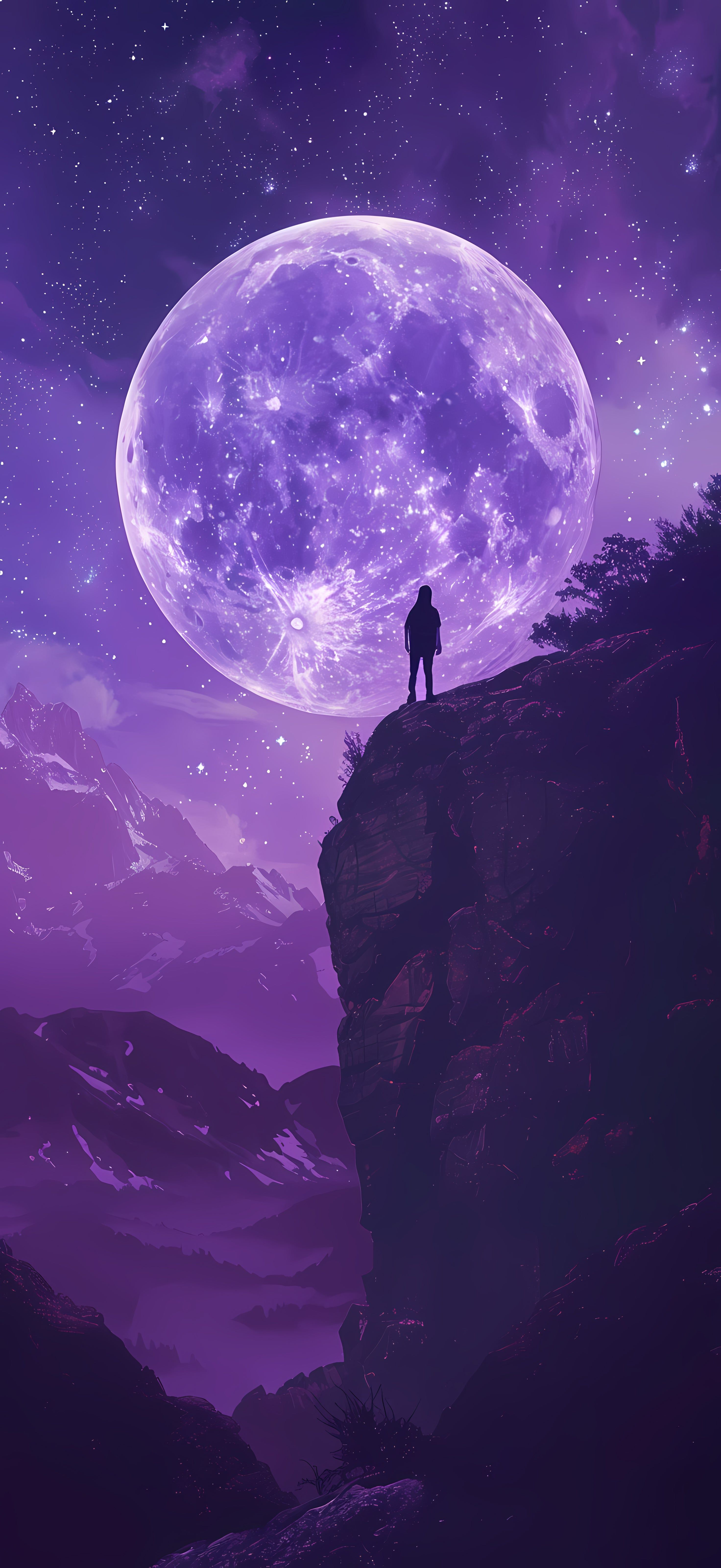 2944x6400 Best Purple iPhone Wallpaper (Free 4k HD Download)