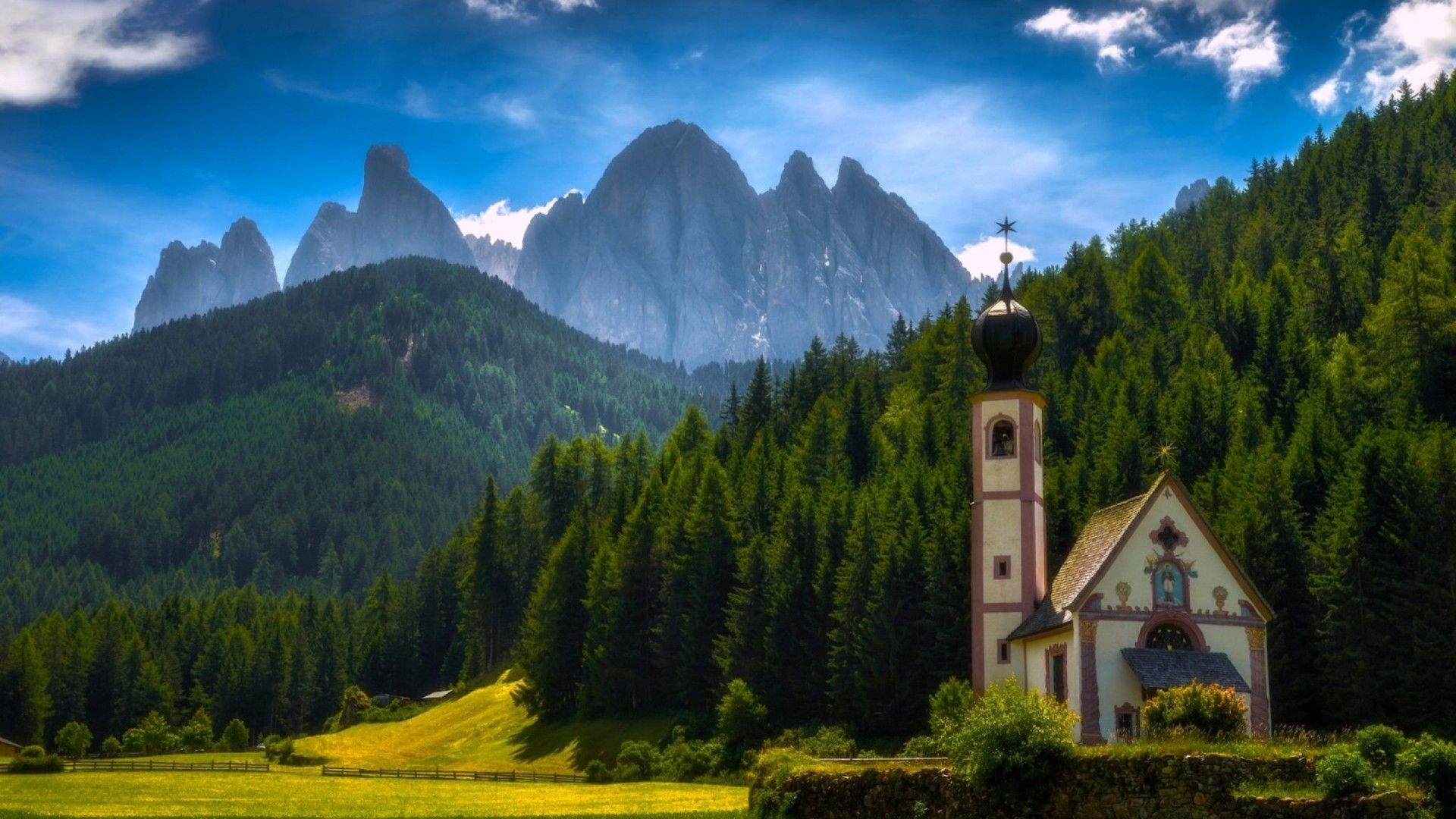 1920x1080 Santa Maddalena Chapel