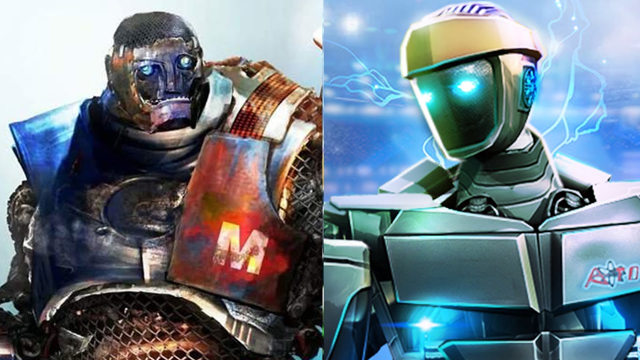 1280x720 REAL STEEL WRB Metro VS Six Shooter & Hollowjack & Shogun & Camelot & Aquabot & Blockbuster Part 84