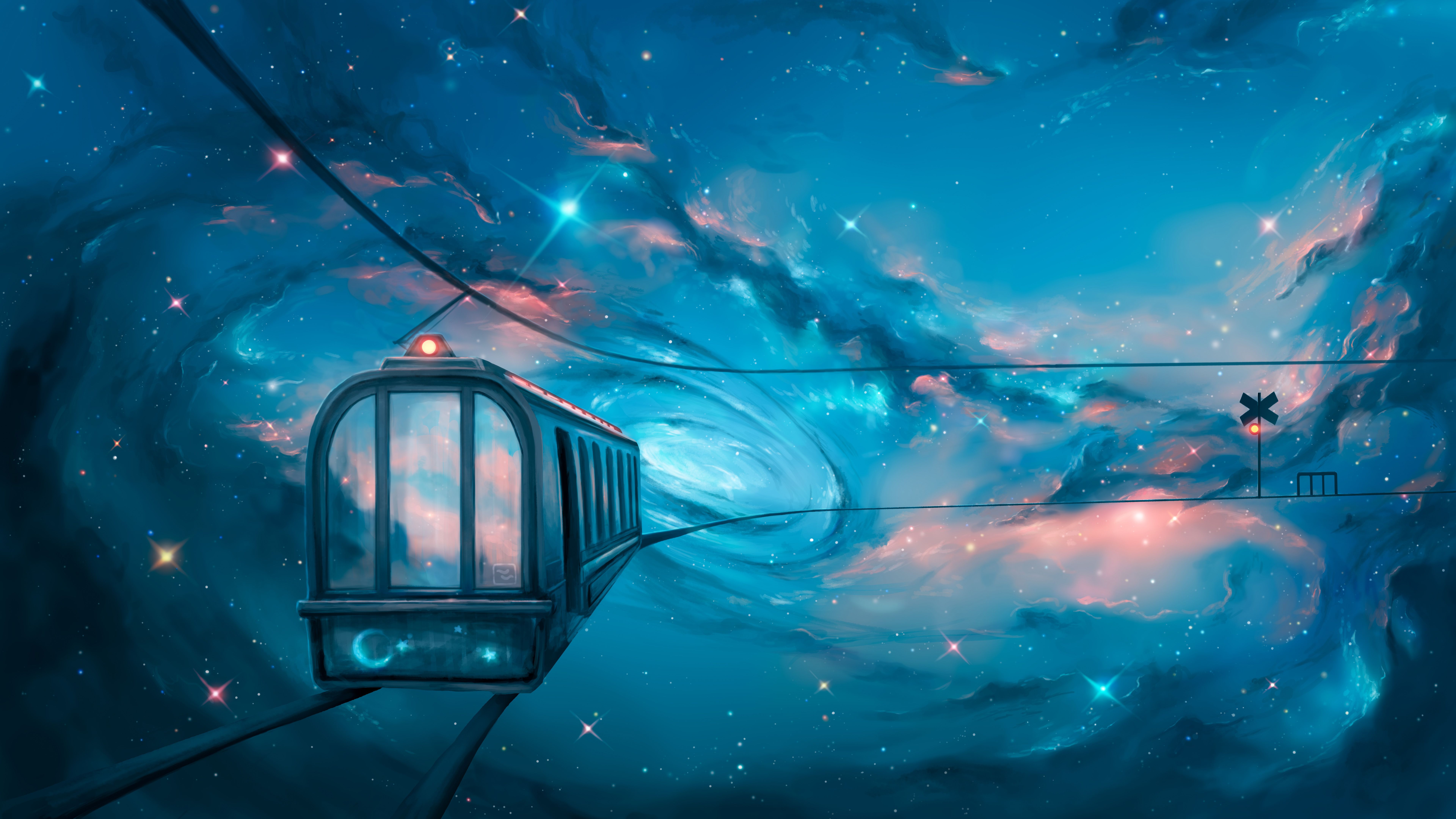 7680x4320 Train Of The Dreams Wallpaper, HD Artist Wallpaper, 4k Wallpaper, Image, Background, Photos and Picture