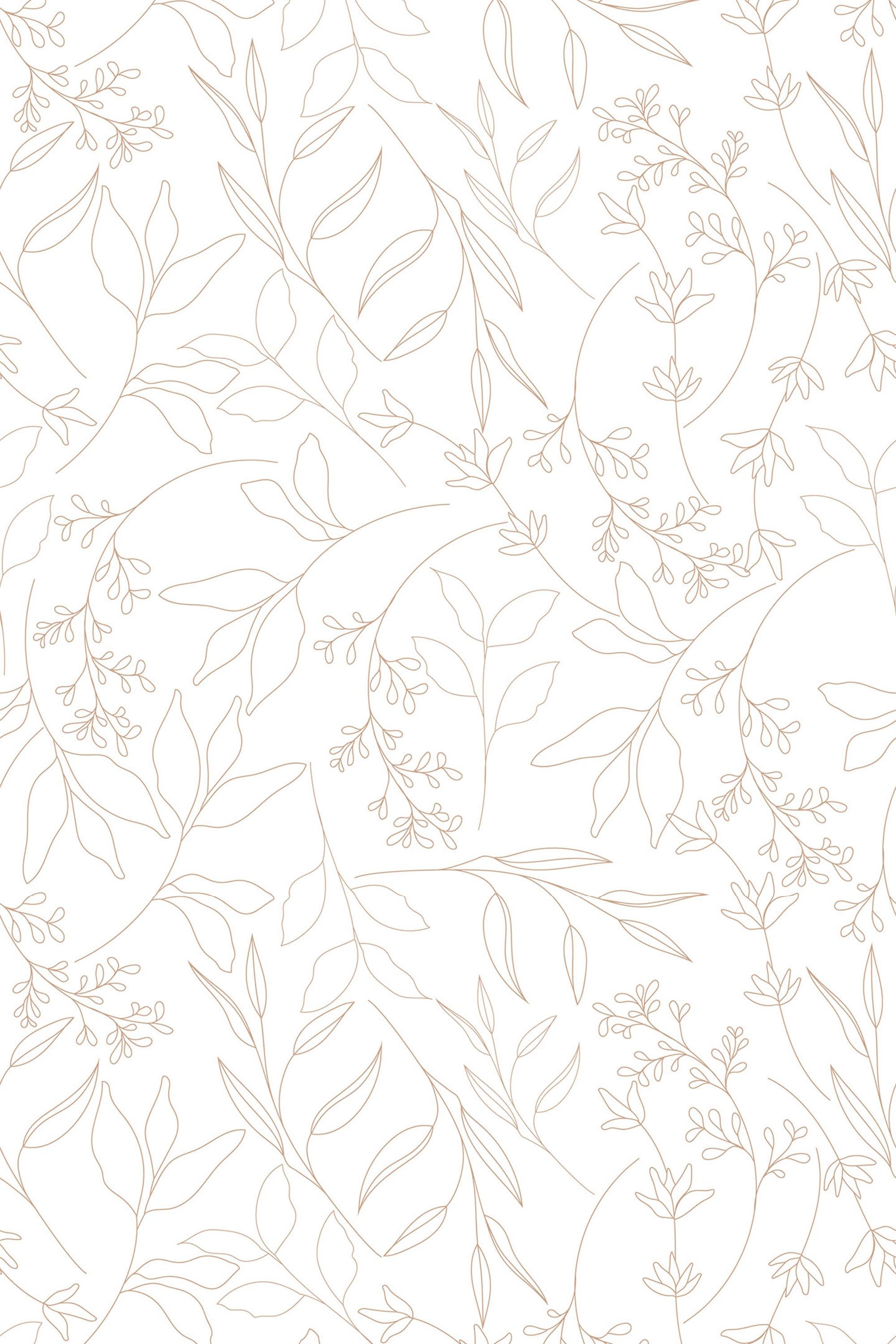 2000x3000 Botanical wallpaper and Stick or Traditional