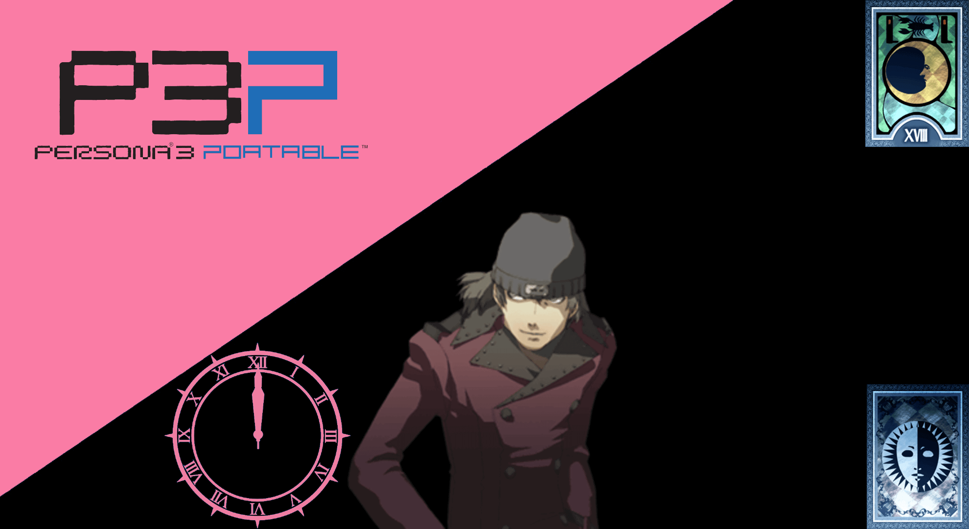 1980x1080 I made a wallpaper of Shinjiro from P3(Portable)
