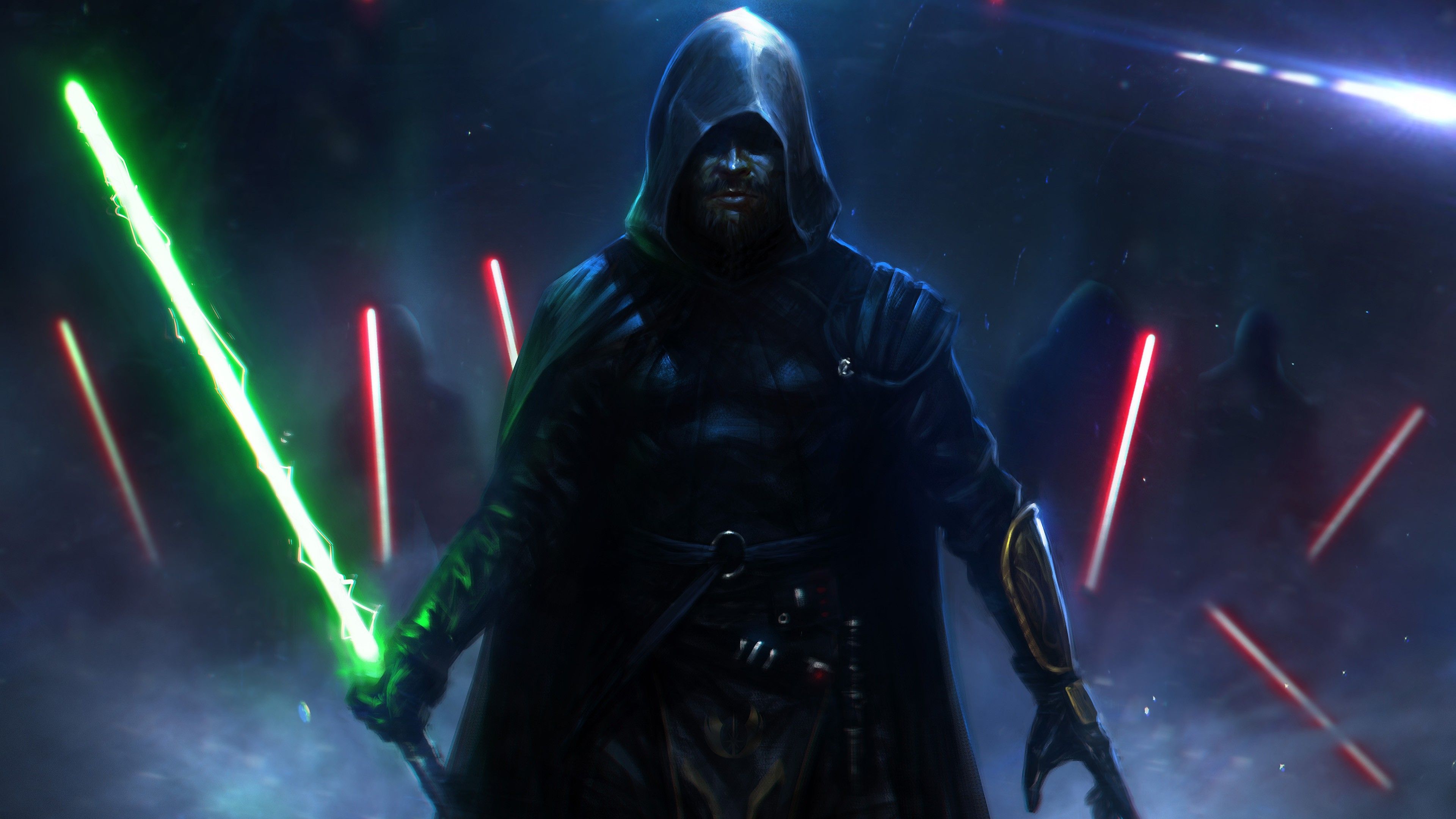 3840x2160 Star Wars Lightsaber Science Fiction Wallpaper, HD Artist Wallpaper, 4k Wallpaper, Image, Background, Photos and Picture