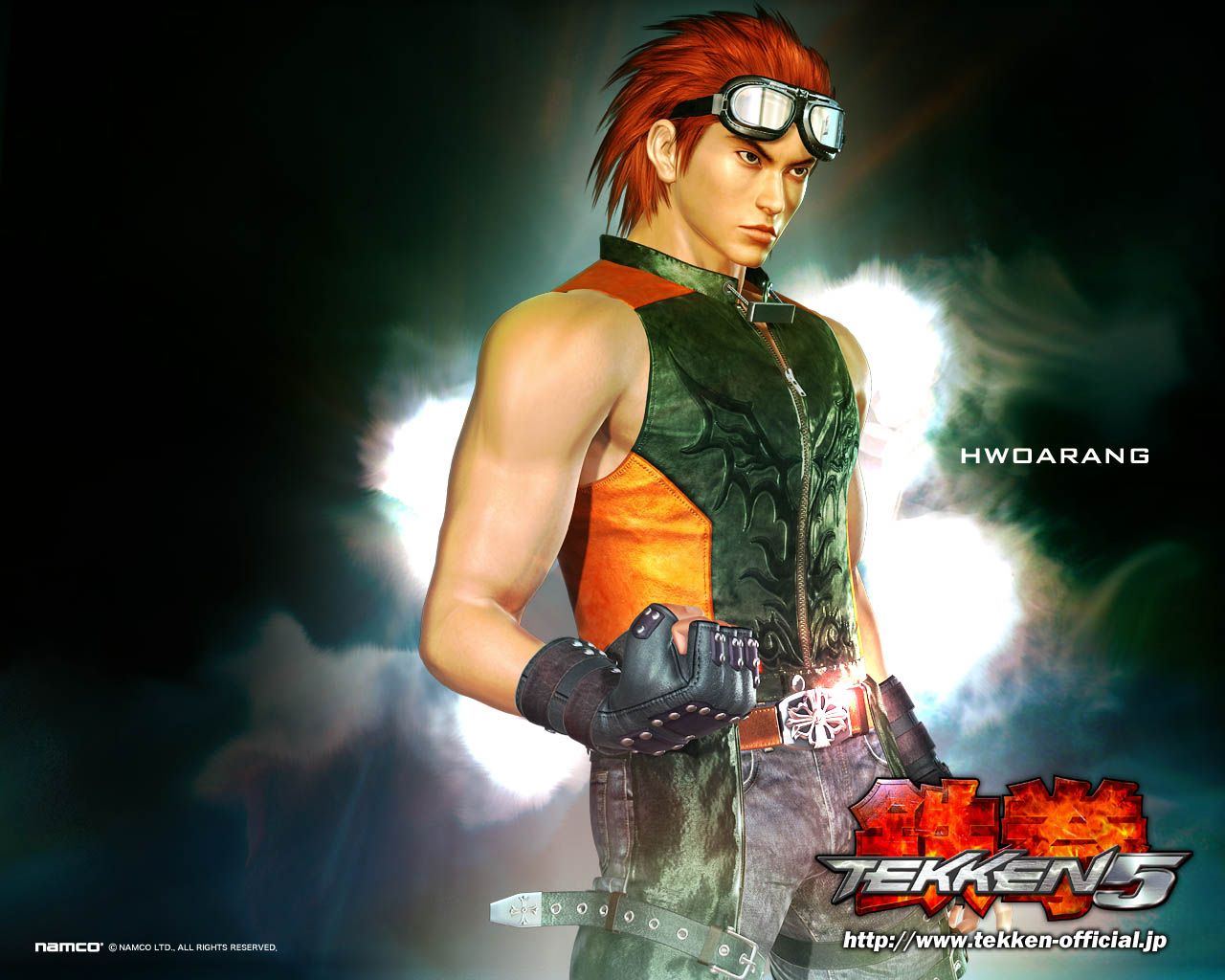 1280x1024 Hwoarang Anime Image Board