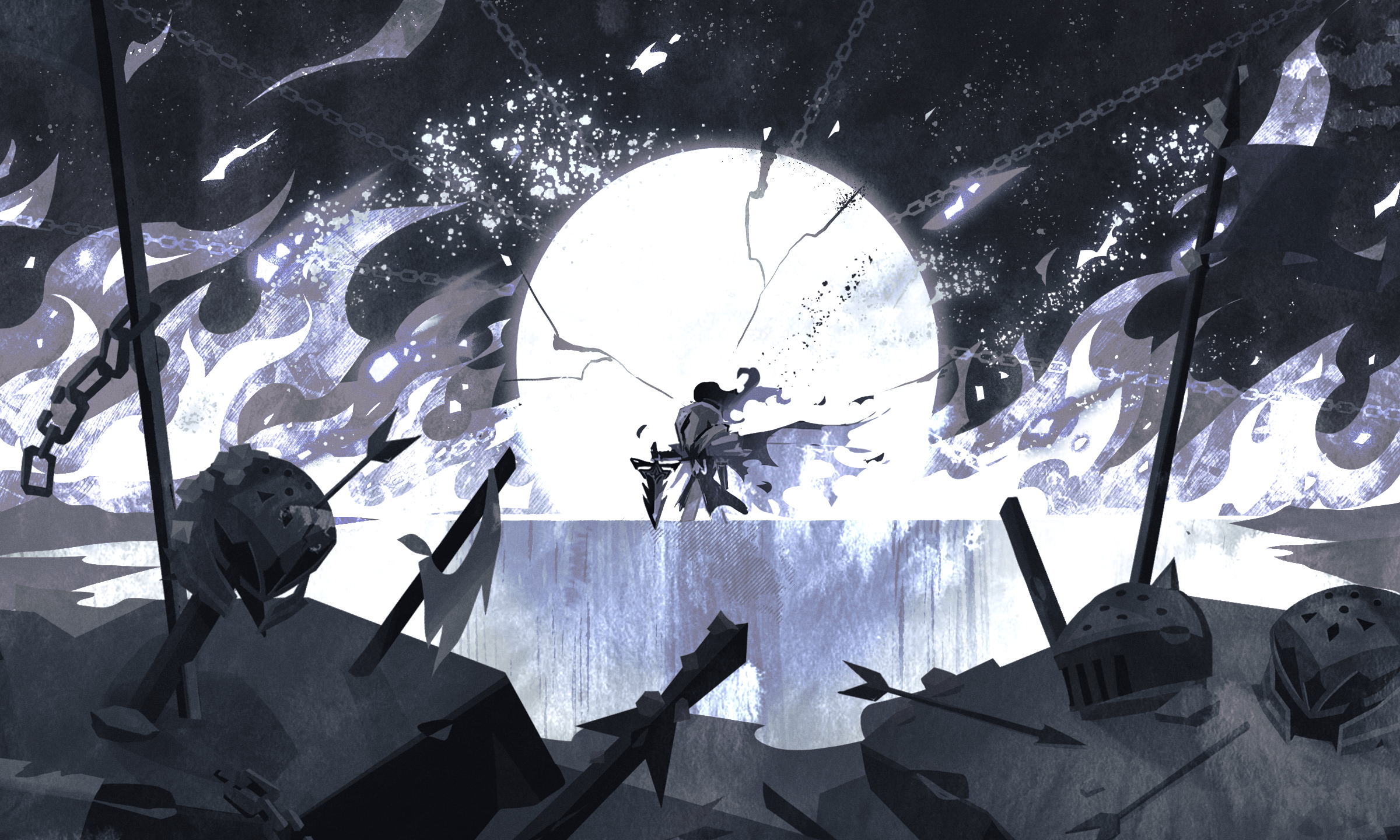 2400x1440 Silent Salt Cookie Run: Kingdom Anime Image Board