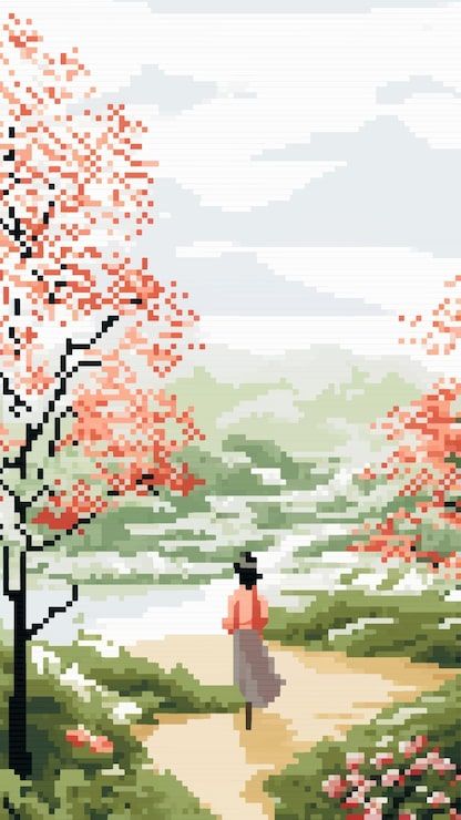 416x740 Pixel wallpaper spring Image
