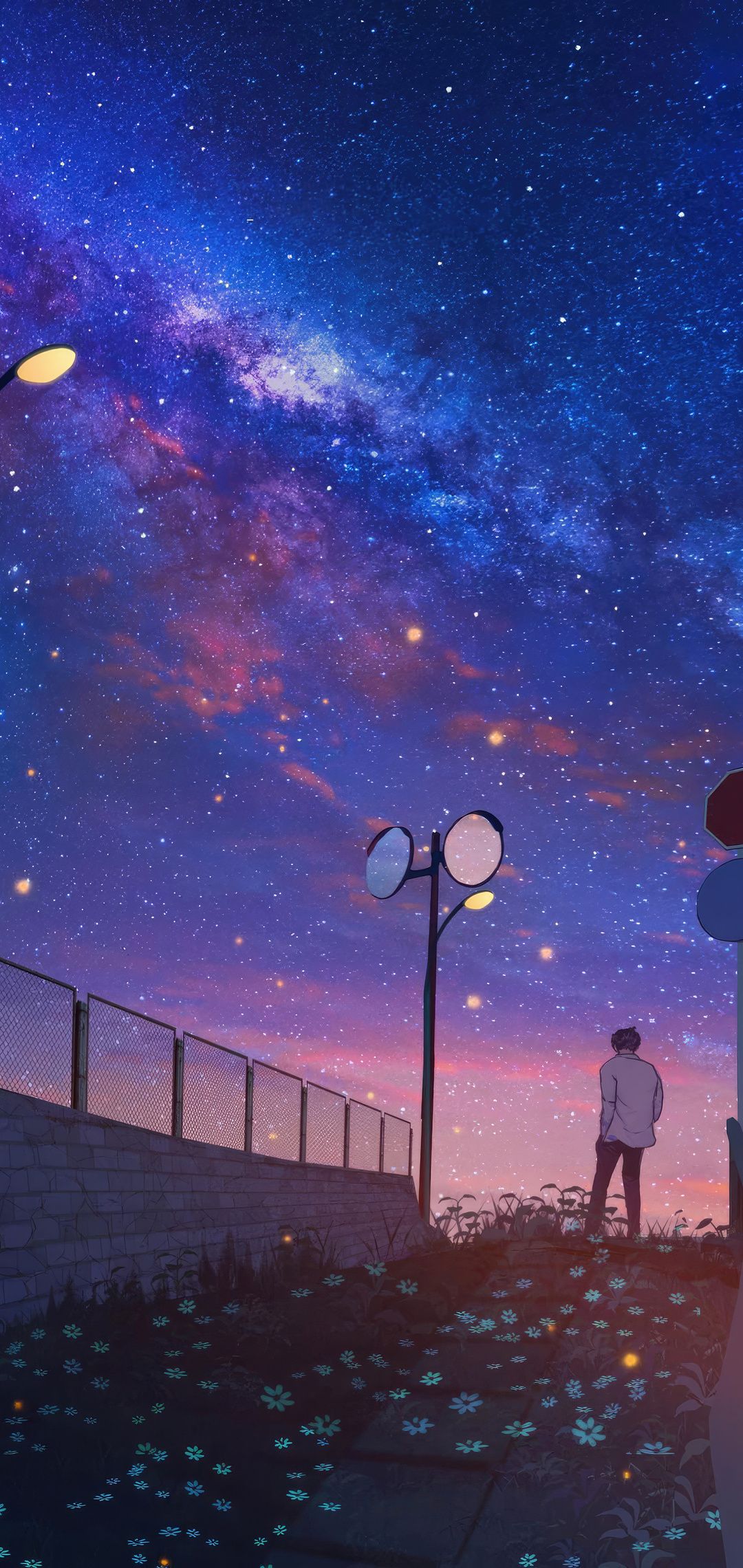 1080x2280 Solitude Path An Anime Boy Solo Journey One Plus Huawei p Honor view Vivo y Oppo f Xiaomi Mi A2 , HD 4k Wallpaper, Image, Background, Photos and Picture