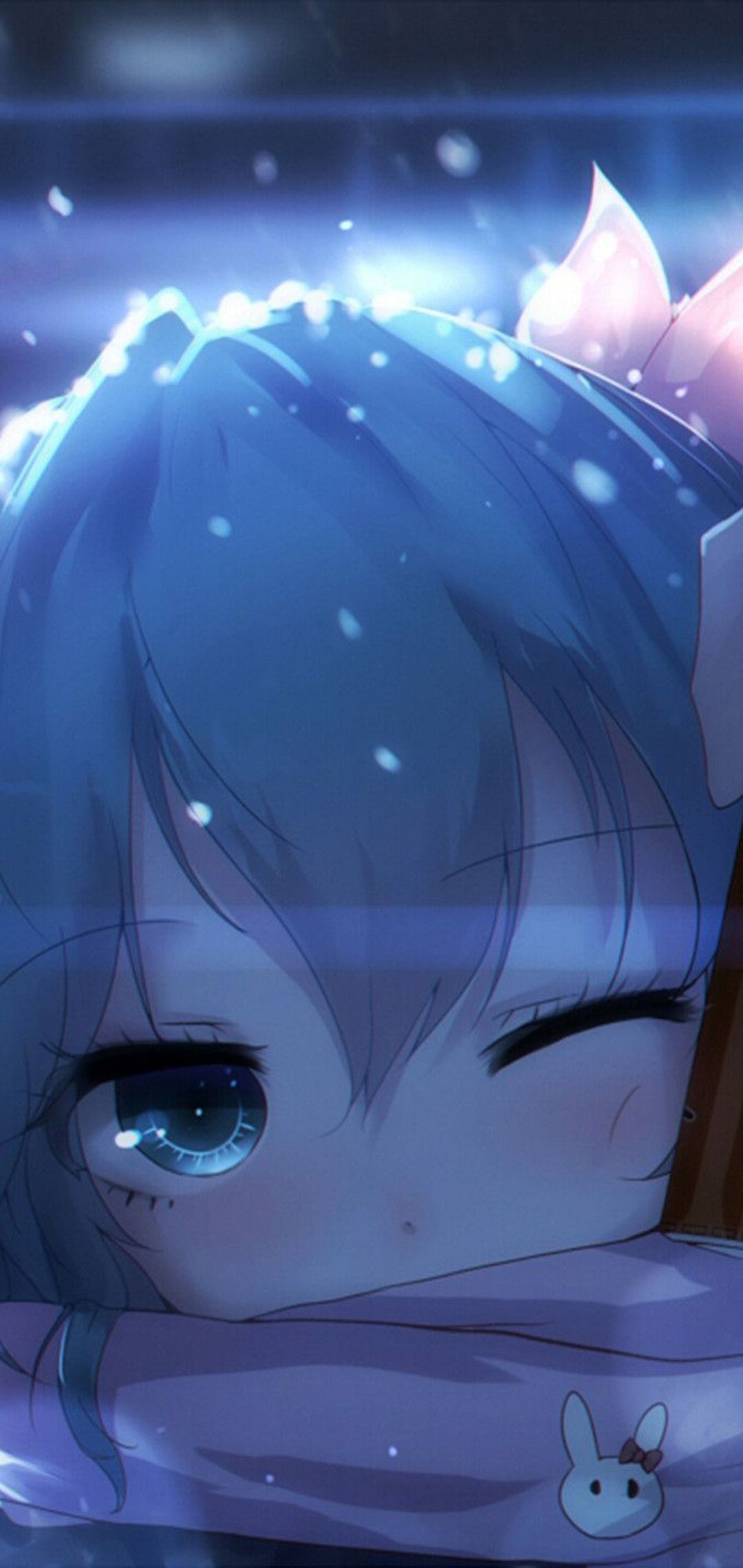 1080x2280 Anime Girl Blue Eyes One Plus Huawei p Honor view Vivo y Oppo f Xiaomi Mi A2 , HD 4k Wallpaper, Image, Background, Photos and Picture