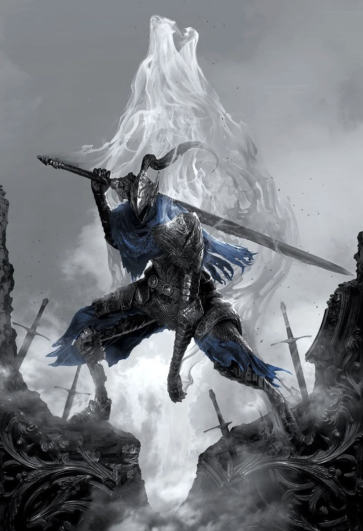736x1076 Artorias the Abysswalker