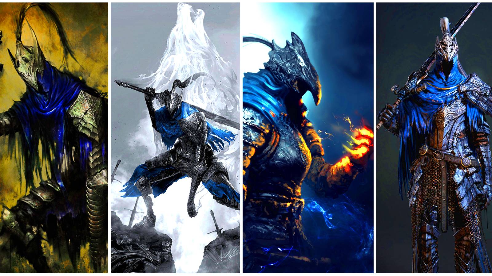 1600x900 Dark Souls: 10 Amazing Pieces Of Artorias Fan Art