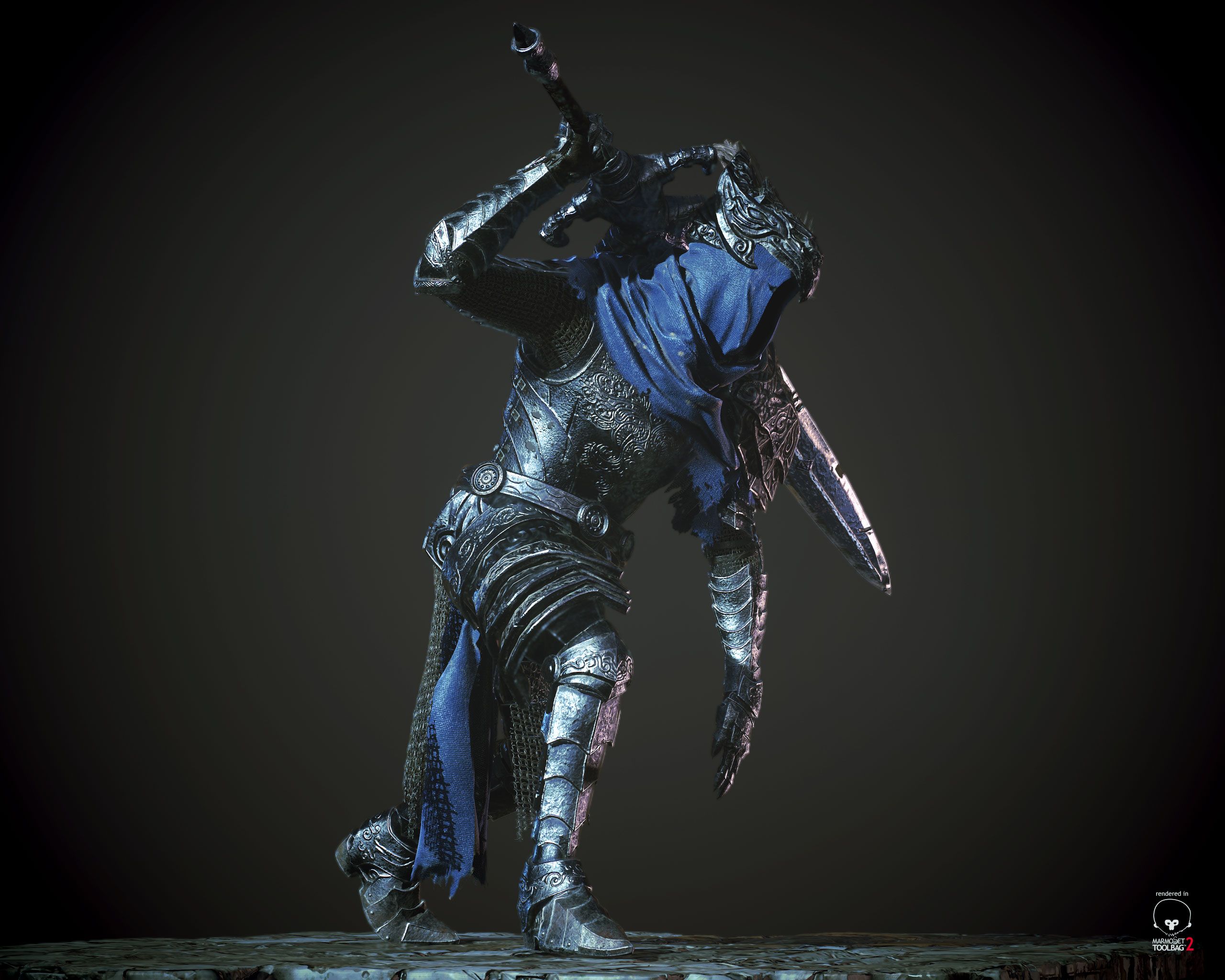 2560x2048 Artorias, the Abyss Walker- Dark Souls 3D model