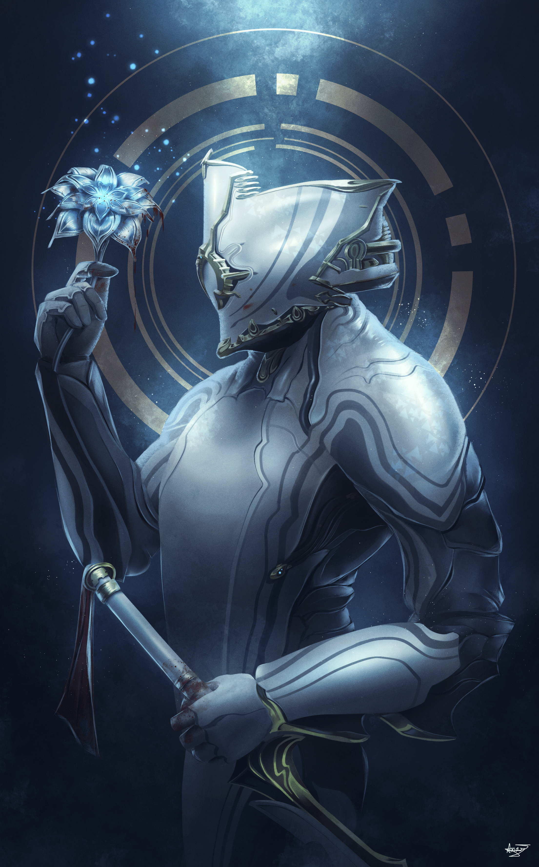 2210x3554 Excalibur Prime X The Old Peace Fanart. +timelapse And Close Ups In Comments