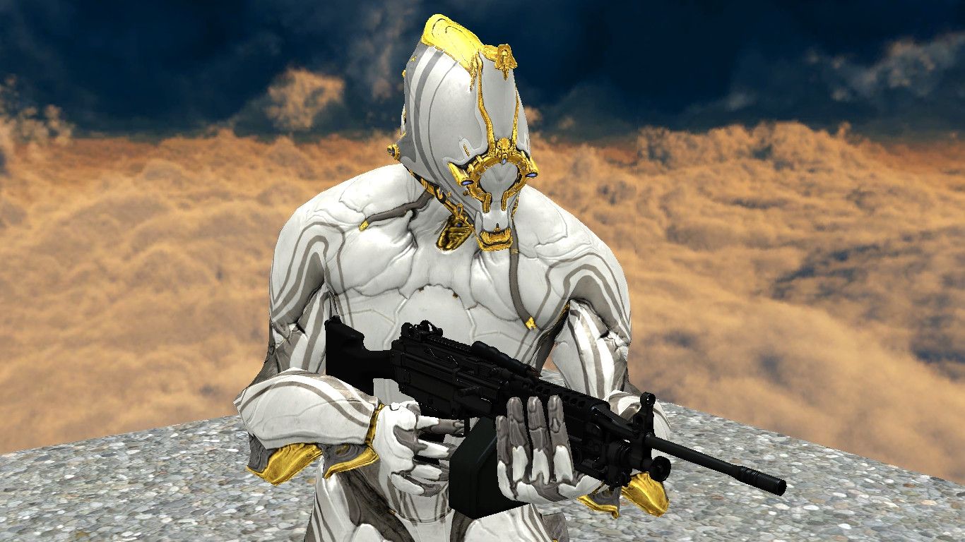 1366x768 Warframe's Excalibur Prime Mod For Counter Strike: Source. CS:S Mods