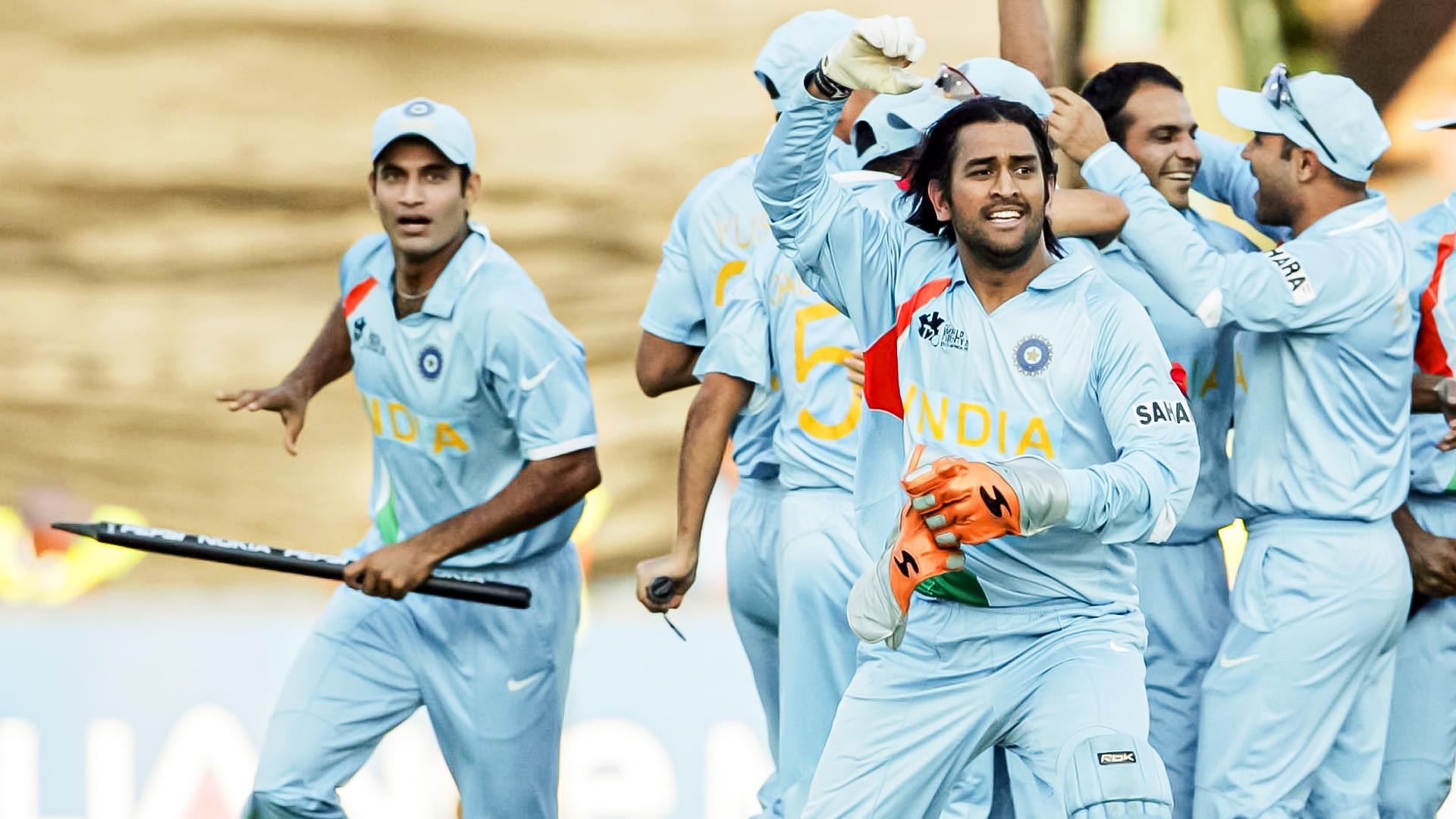 1920x1080 2007: India Crowned Maiden T20 Champs