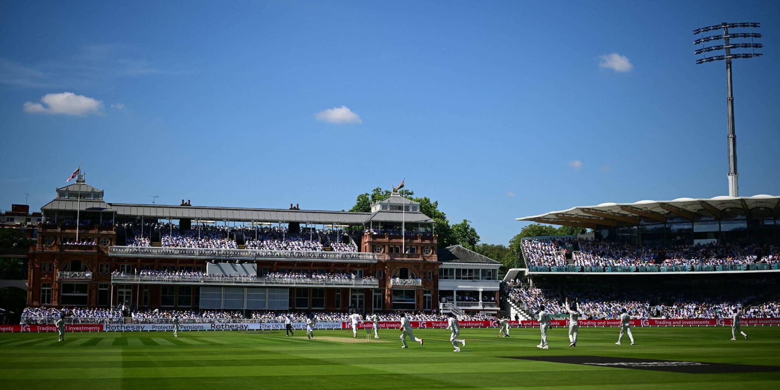 2560x1280 A day at Lord's: Cricketing heritage, egg and bacon ties, and salmanazars of Champagne