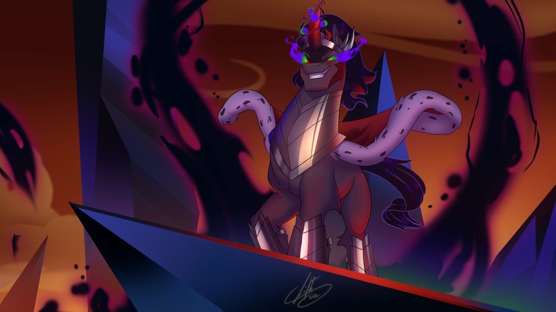 1920x1080 Download King Sombra TV Show My Little Pony: Friendship Is Magic HD Wallpaper