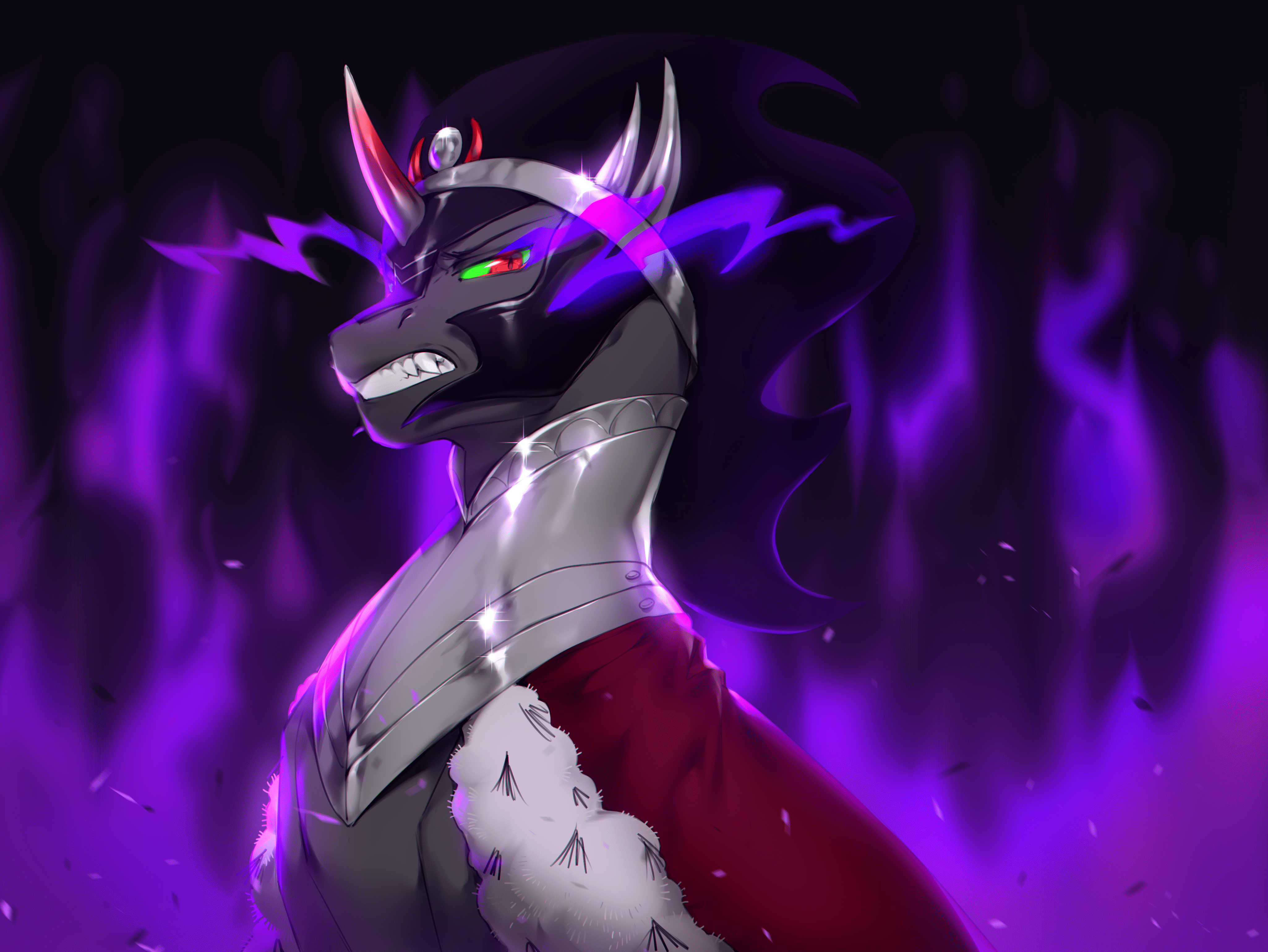4100x3078 King Sombra Little Pony Anime Image Board