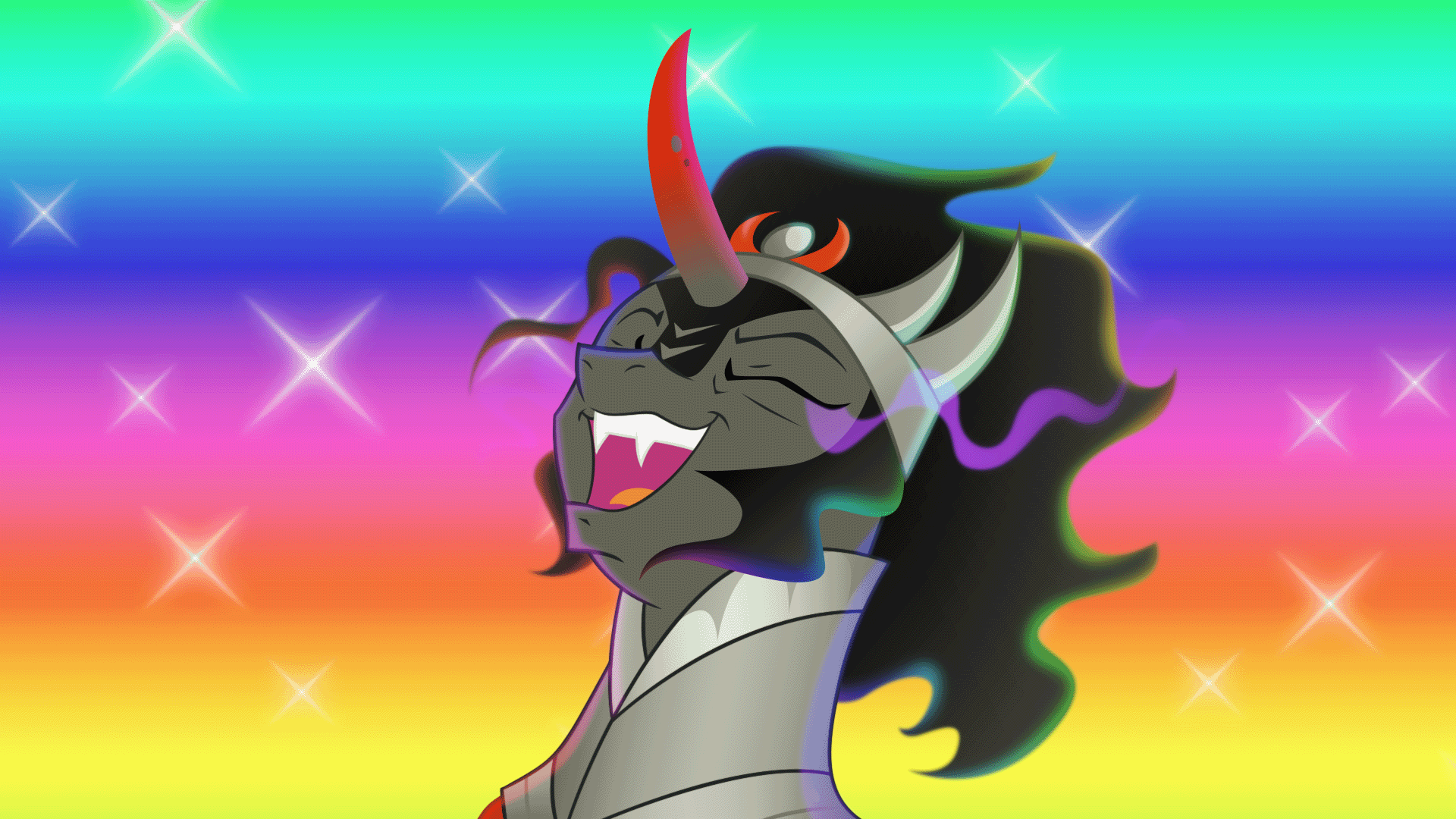 1920x1080 Safe, Artist:equestria Prevails, King Sombra, Pony, G My Little Pony: Friendship Is Magic, Season Animated, Antagonist, He Man, Heyyeyaaeyaaaeyaeyaa, Low Area Flashing, Male, Solo
