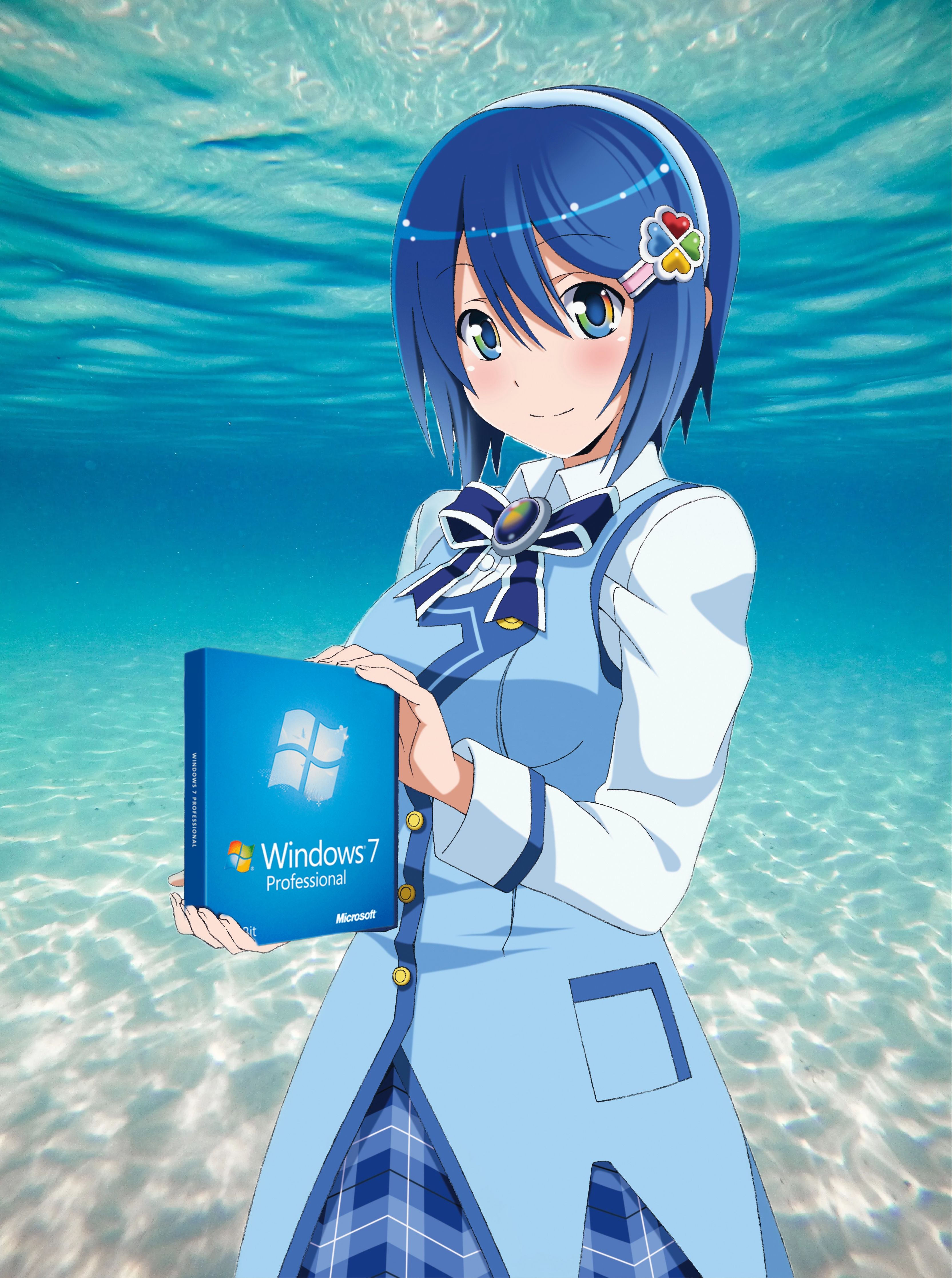 3329x4468 I made some Nanami Madobe FA edits in Photohop