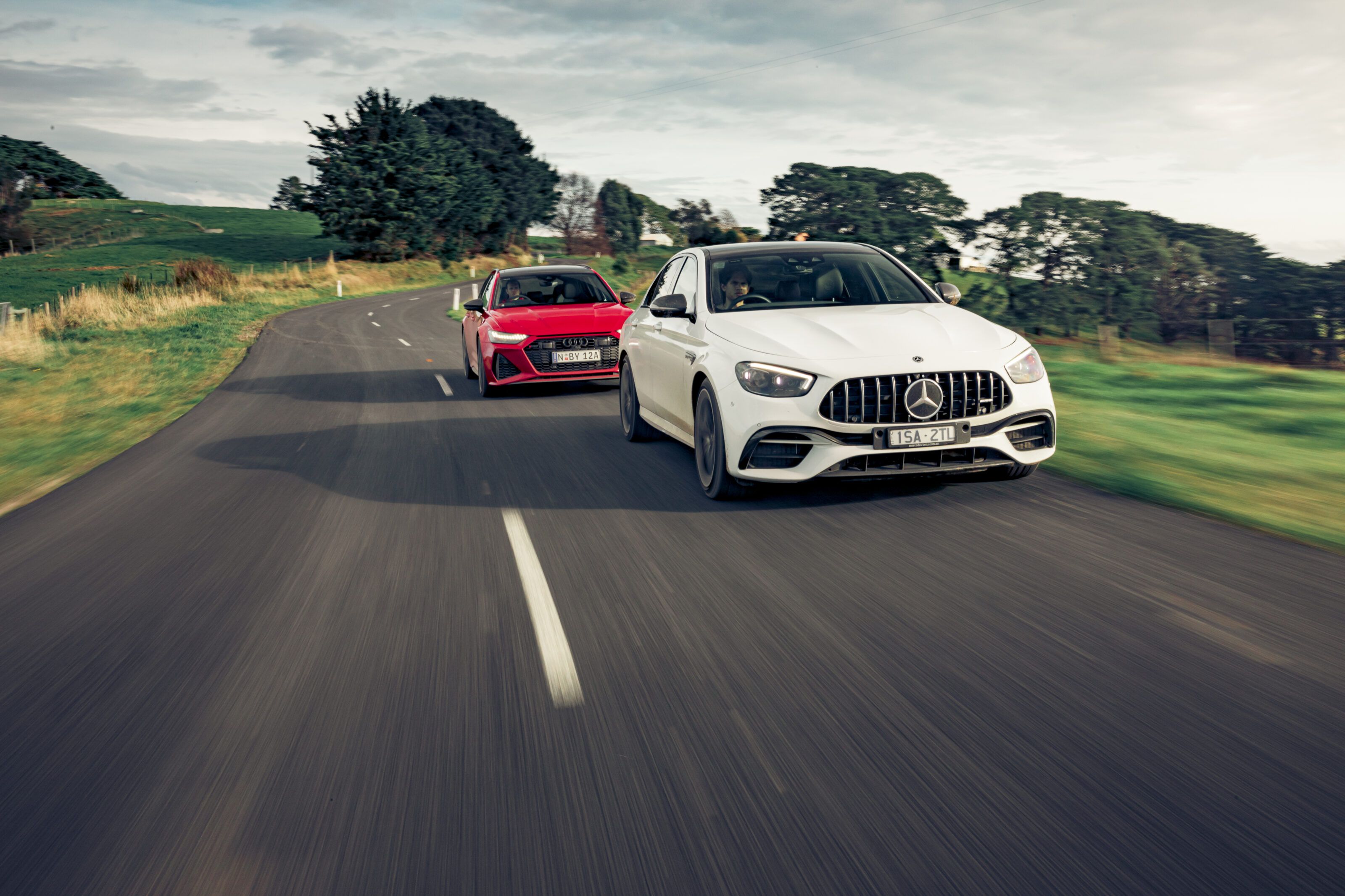 3200x2133 Audi RS6 V Mercedes AMG E63 S Comparison Review