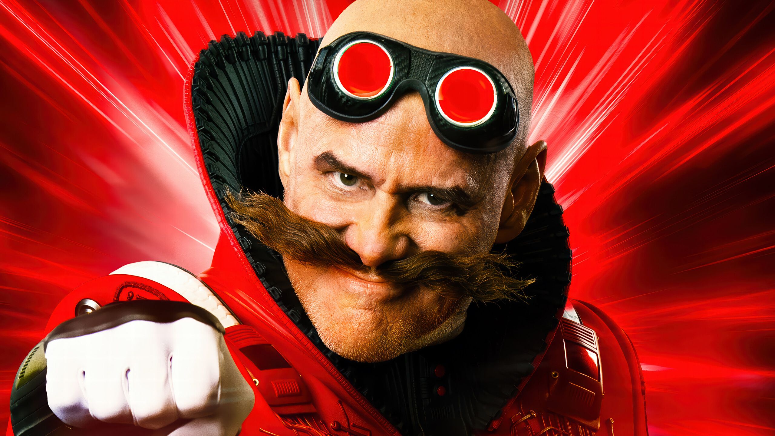 2560x1440 Sonic 3 Dr. Ivo Robotnik Jim Carrey Wallpaper 4K HD PC a