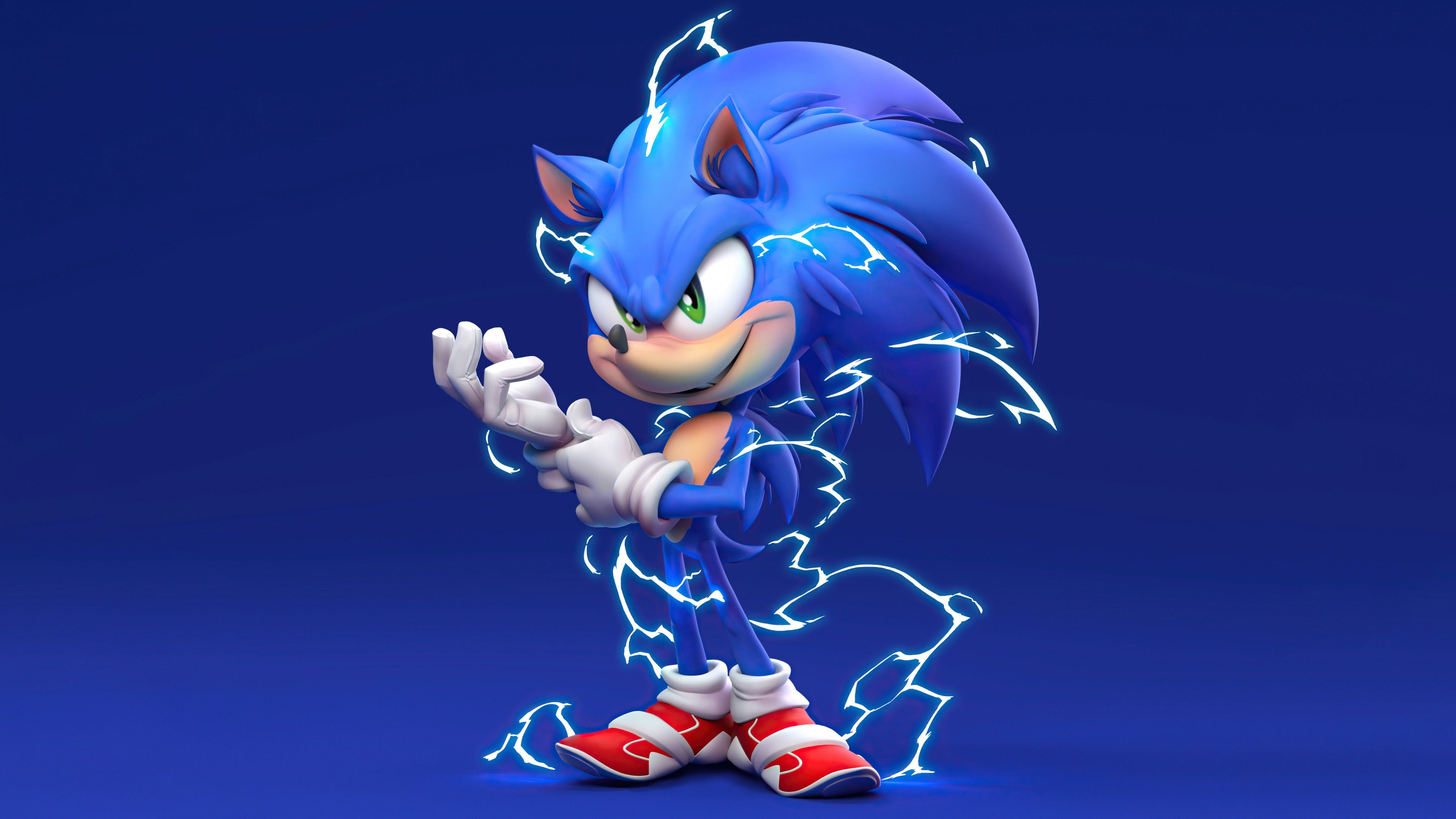 3840x2160 James Marsden Tom Wachowski Jim Carrey Dr. Robotnik Ben Schwartz Sonic Tika Sumpter Maddie Wachowski Idris Elba Knuckles 4K 5K HD Sonic The Hedgehog 2 Wallpaper