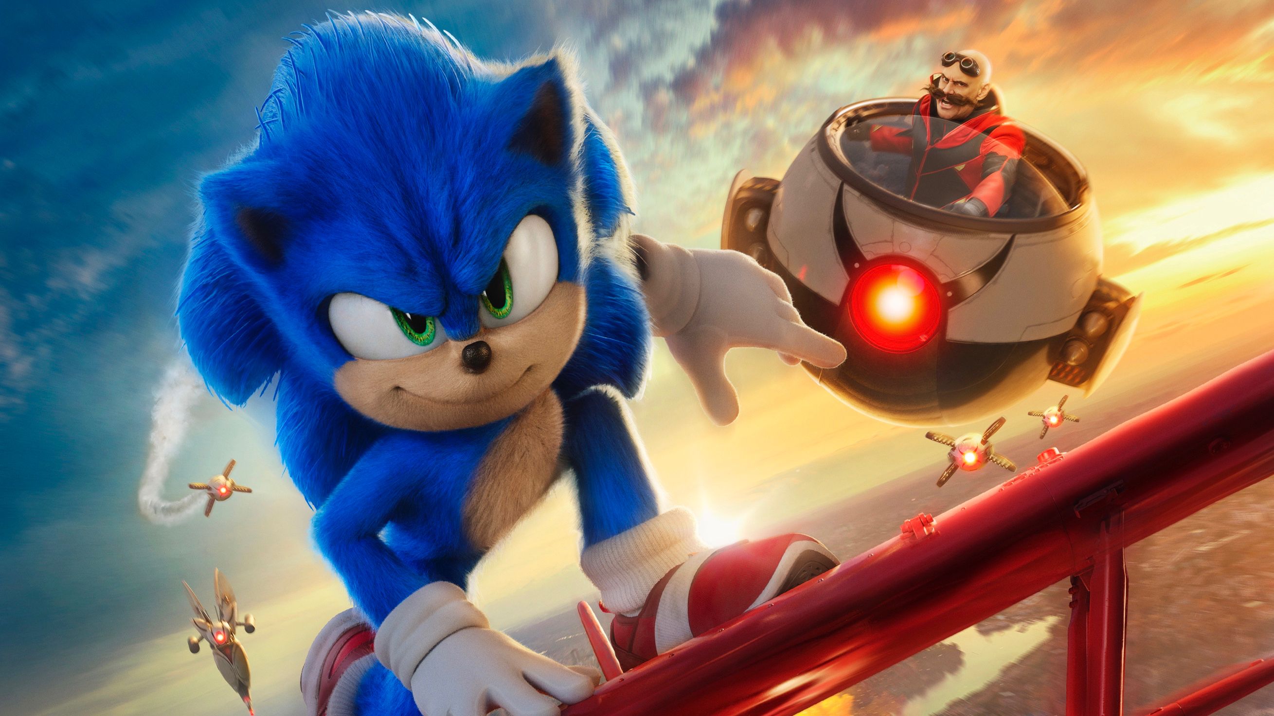 2619x1473 Phone wallpaper: Doctor Eggman, Sonic The Hedgehog, Jim Carrey, Movie, Sonic The Hedgehog Sonic 514568