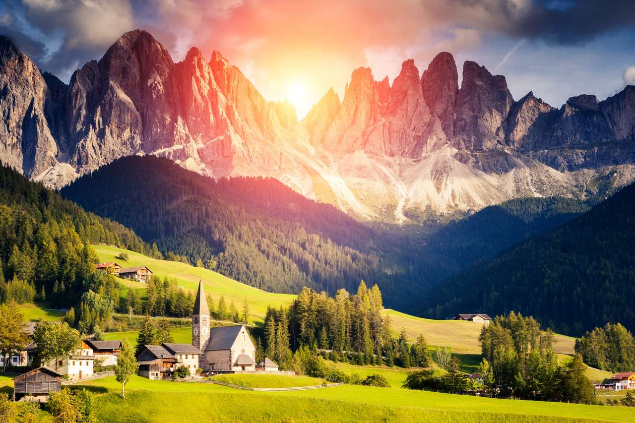1280x853 Santa Maddalena village in Dolomites