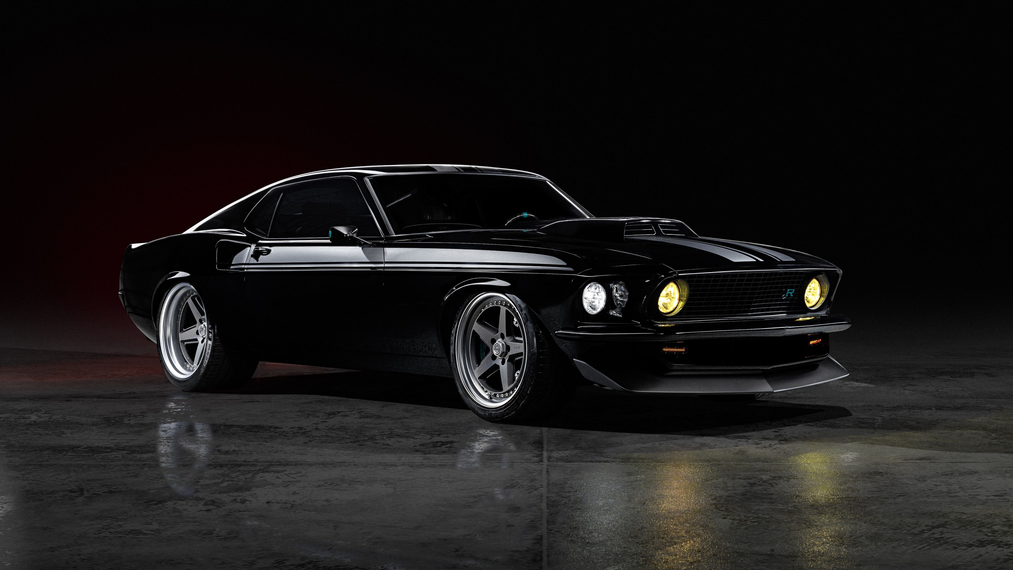 3840x2160 Ringbrothers Ford Mustang Mach 1 Kingpin Wallpaper 4K, 5K, Ford Mustang Mach 1