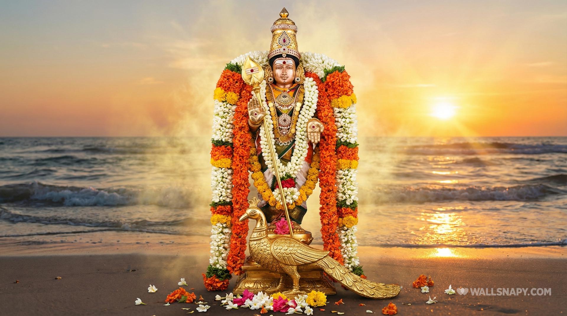 1920x1071 Thiruchendur arupadai murugan HD desktop wallpaper