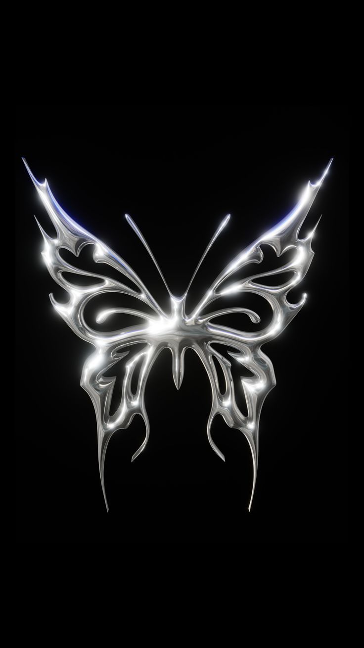736x1308 Chrome Tribal Wallpaper