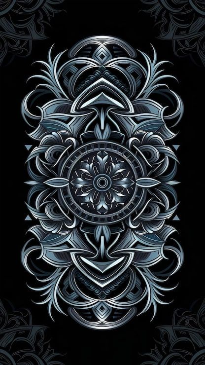 416x740 Neo Tribal Gothic Tattoo Photo Free High Quality Picture
