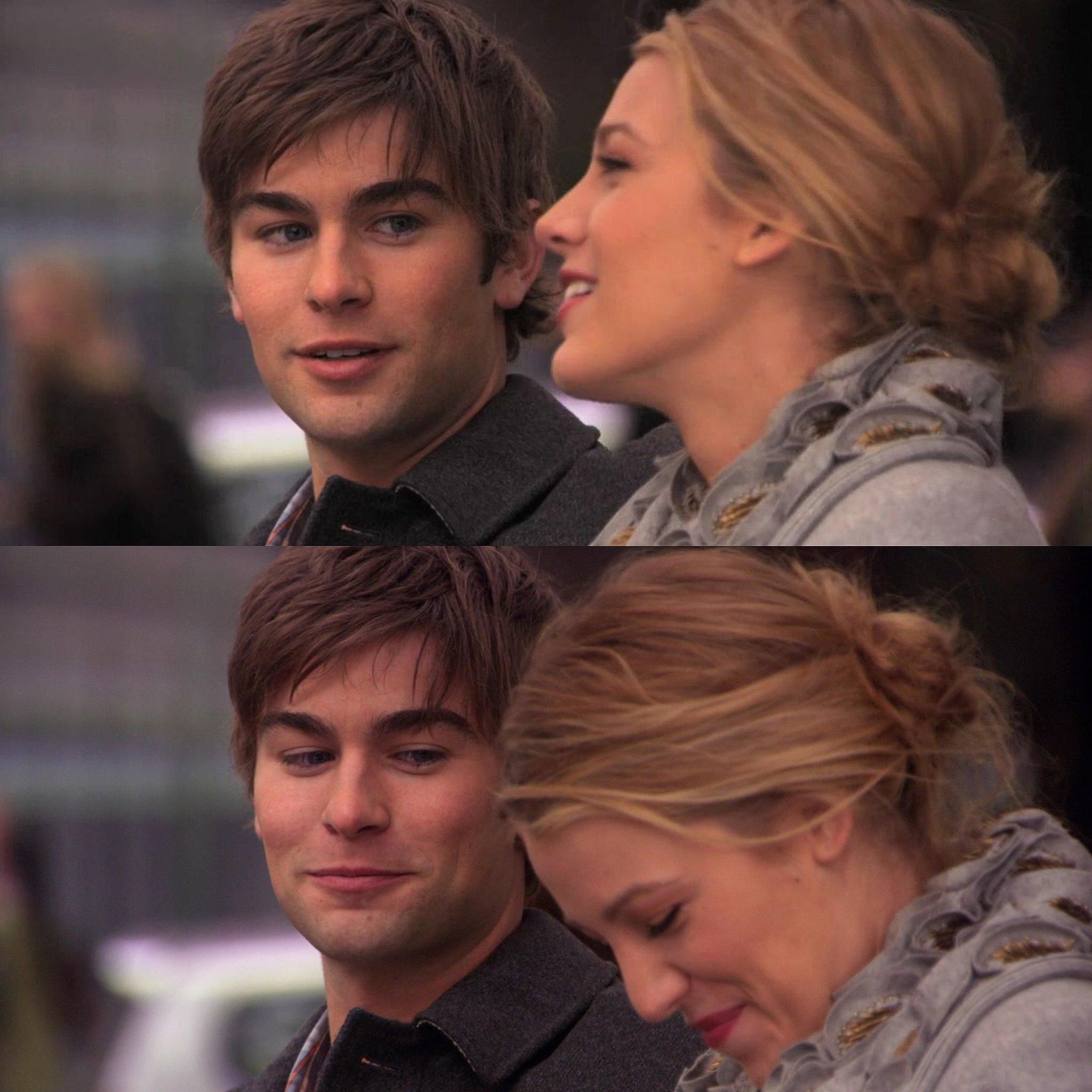 2048x2048 Blake Lively and Chace Crawford in Gossip Girl ❤️‍