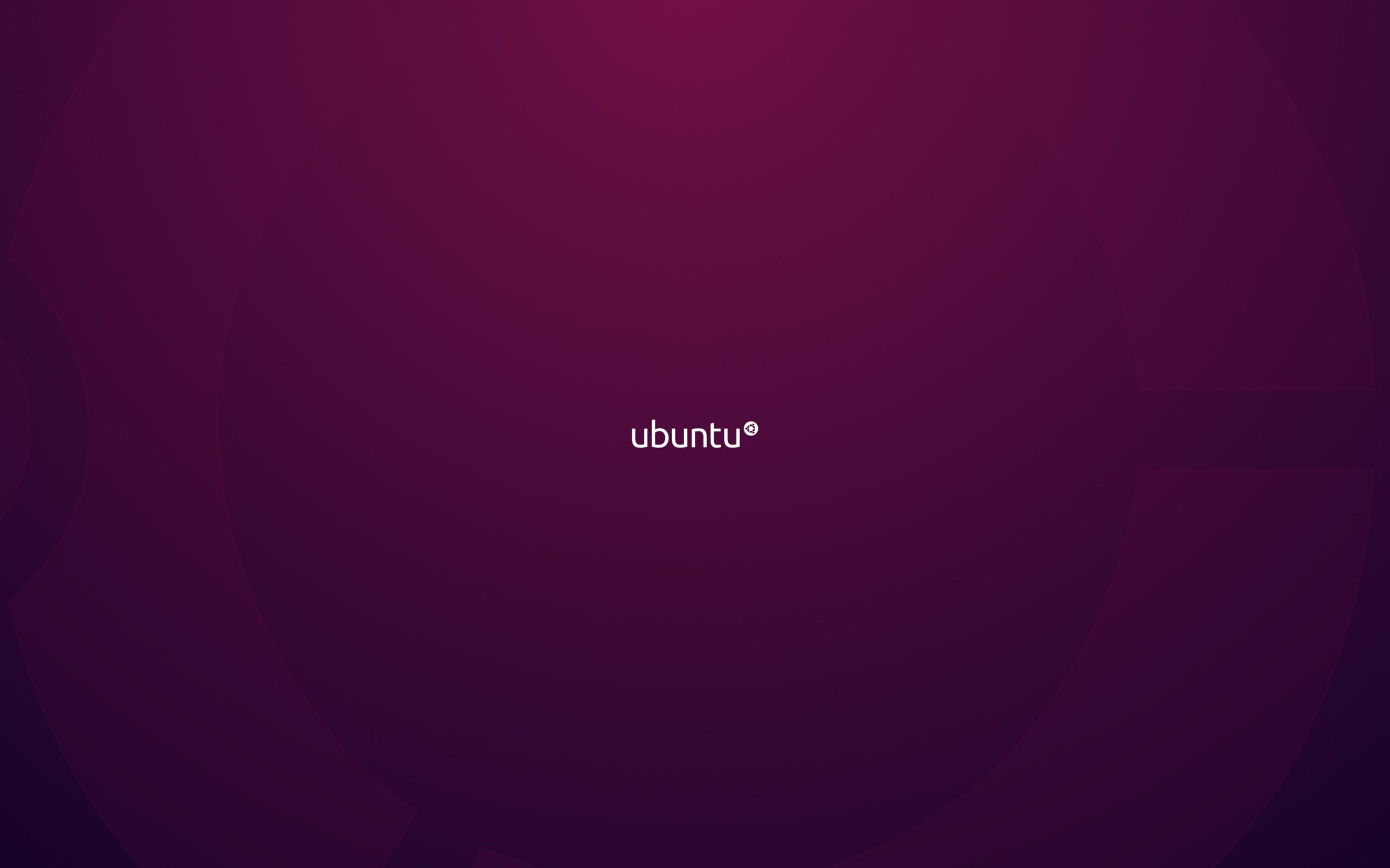 2560x1600 Wallpaper Purple, Minimalism, Linux, Ubuntu For Mobile And Desktop, Section Hi Tech, Resolution 2560x1600