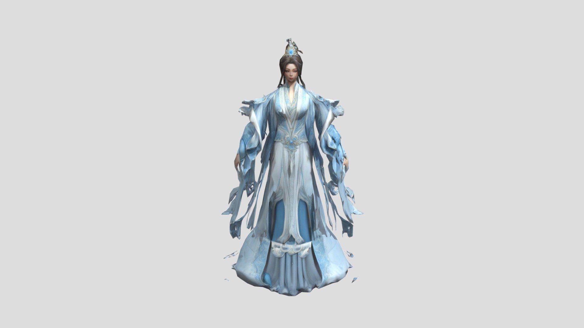 1920x1080 Li Muwan Free 3D model by SPG [0fc0792]