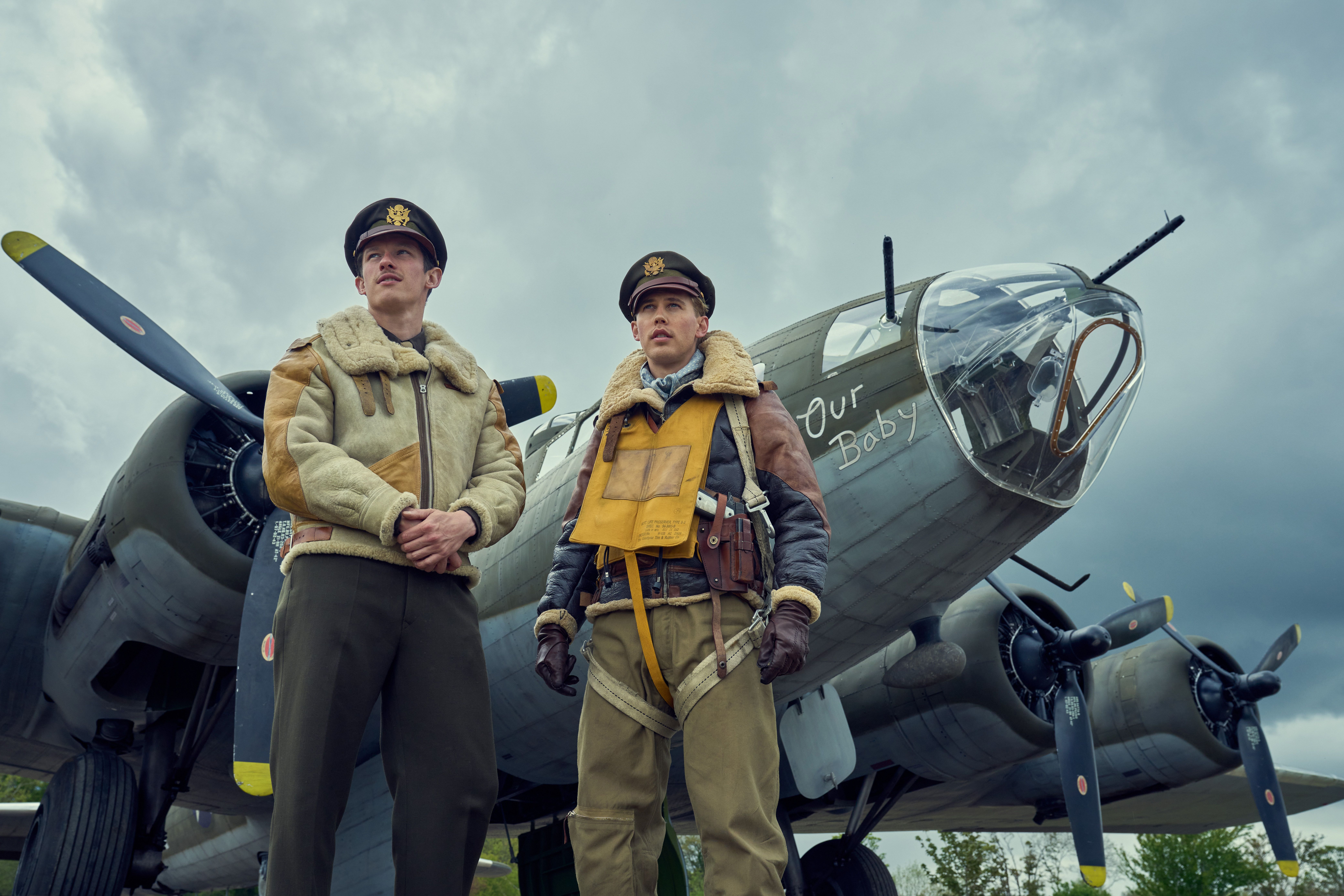 8314x5543 Masters of the Air TV Series HD Wallpaper and Bomber Aircraftx5543
