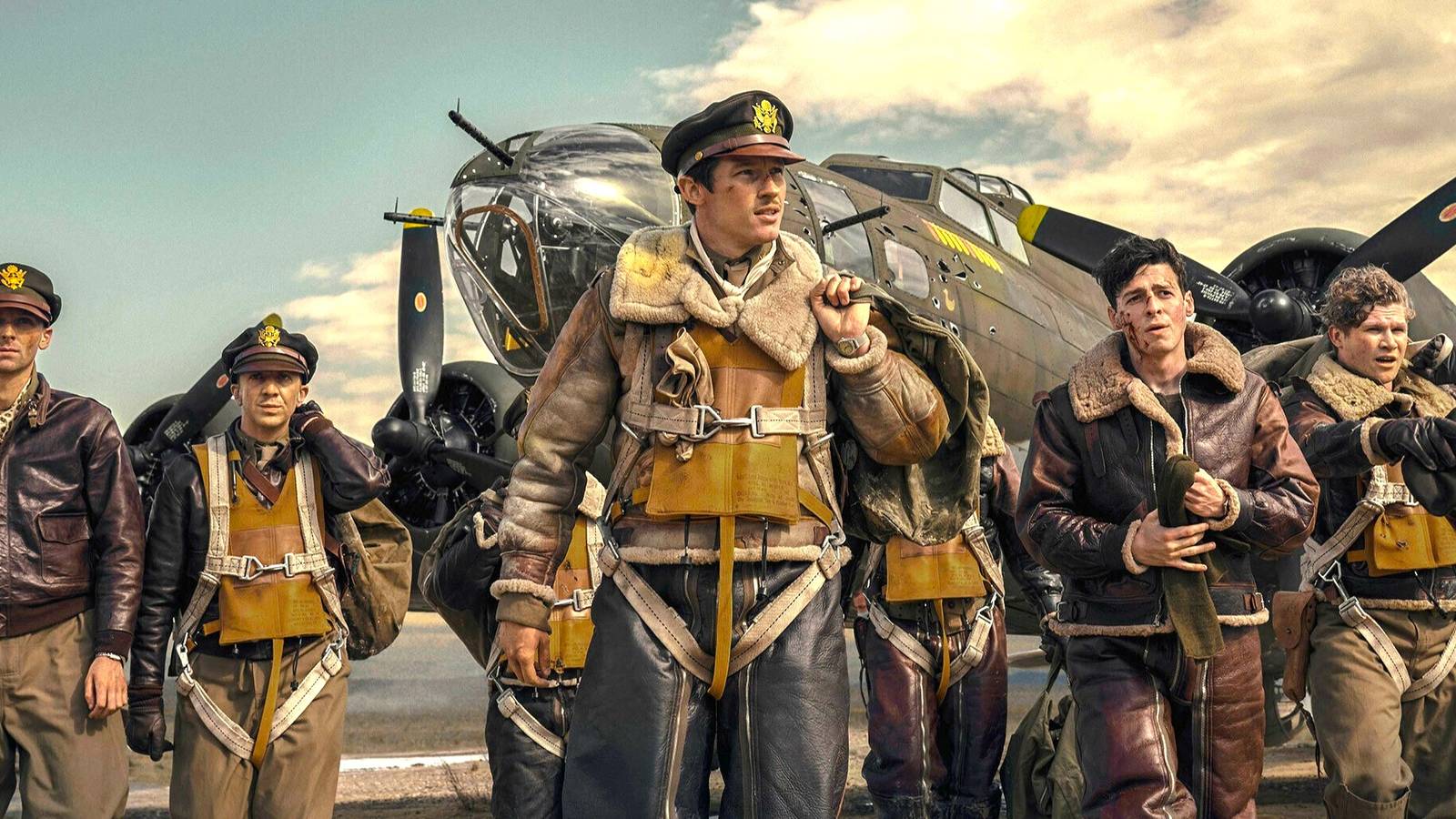 1600x900 Masters of the Air Cast and Character Guide