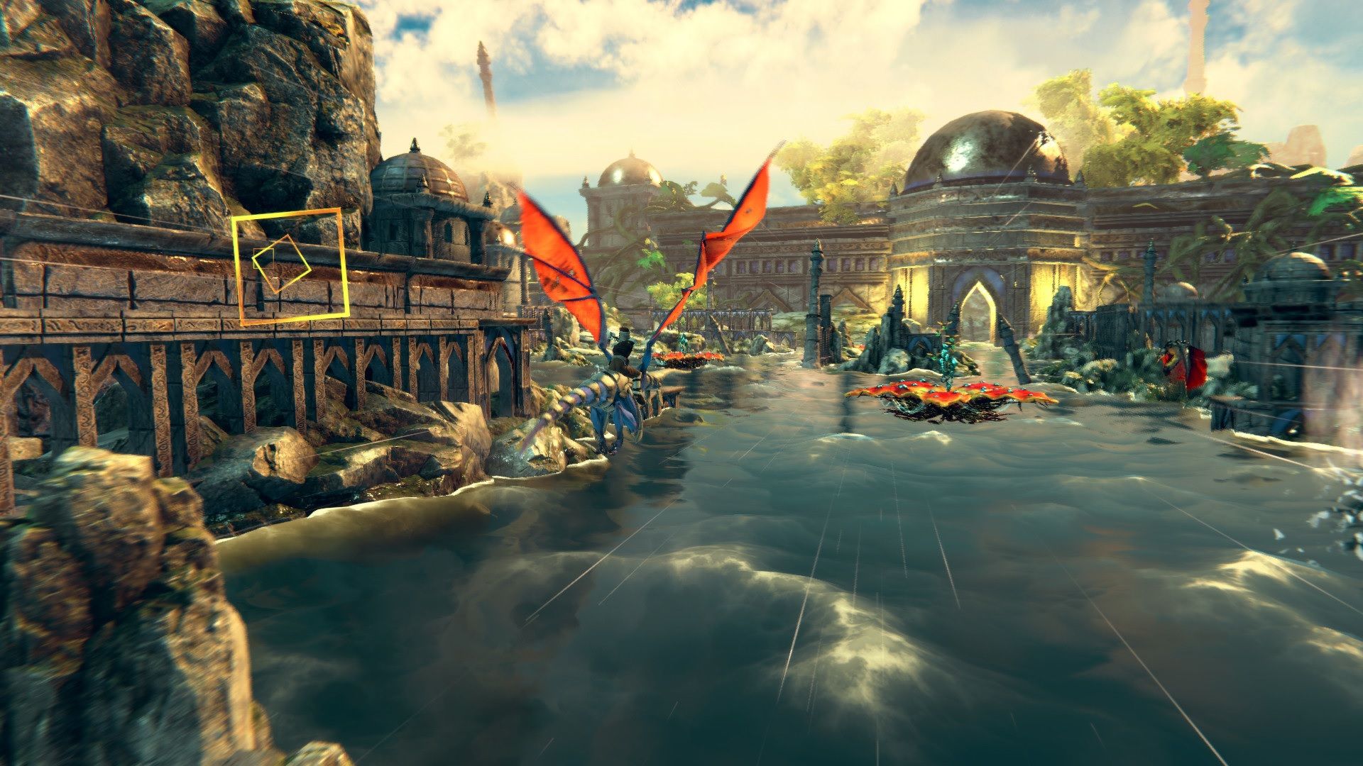 1920x1080 Panzer Dragoon Remake Art Shows Off Its Dragon, Enemies, and Rider
