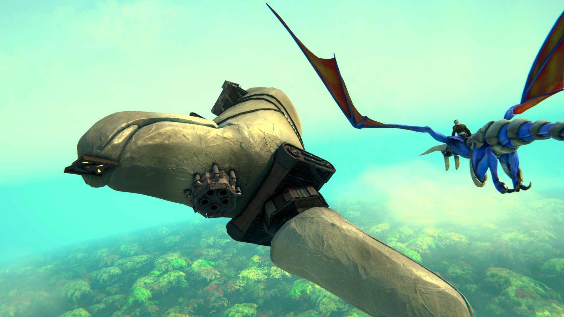 1920x1080 I love how beautiful the world of Panzer Dragoon is