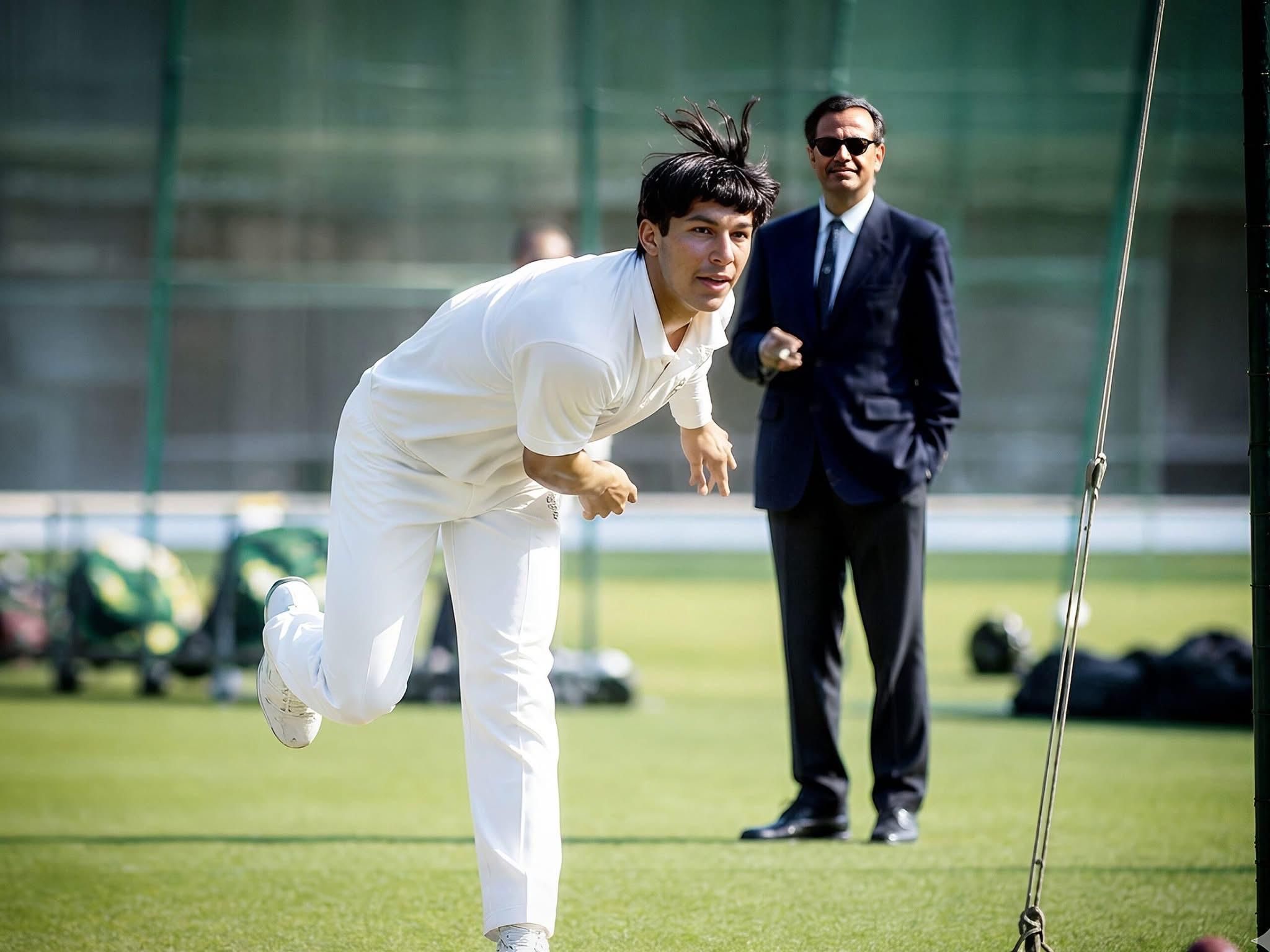 2048x1536 18 Year Old Imran Khan Bowling In The Nets During Pakistan's 1971 Tour Of England