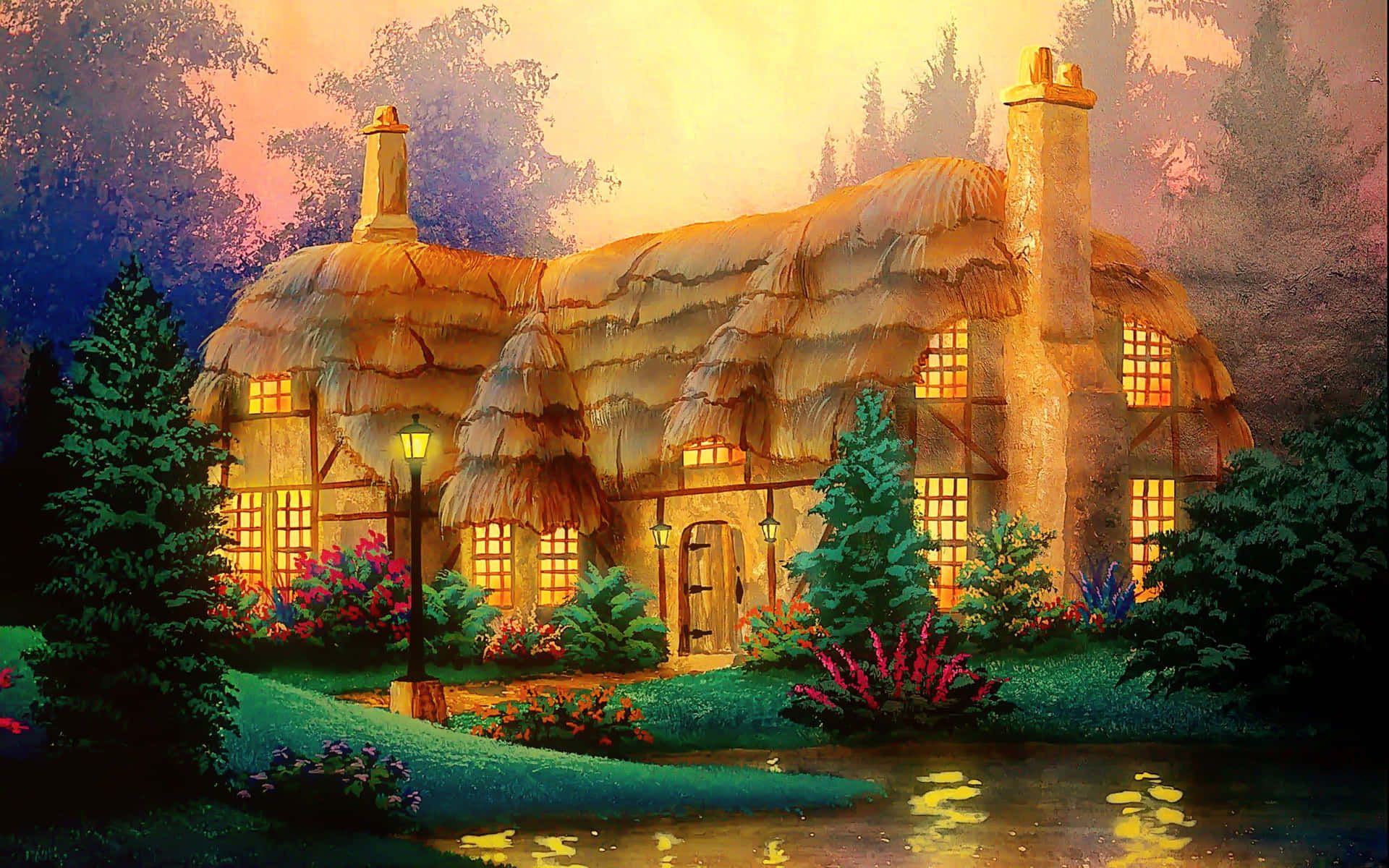 1920x1200 Cottage Wallpaper