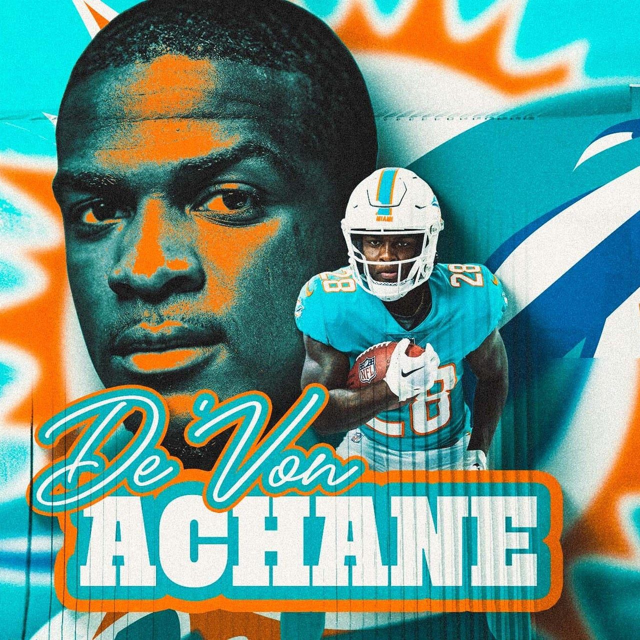 1280x1280 Texas A&M's Jimbo Fisher explains how RB De'Von Achane can impact Dolphins