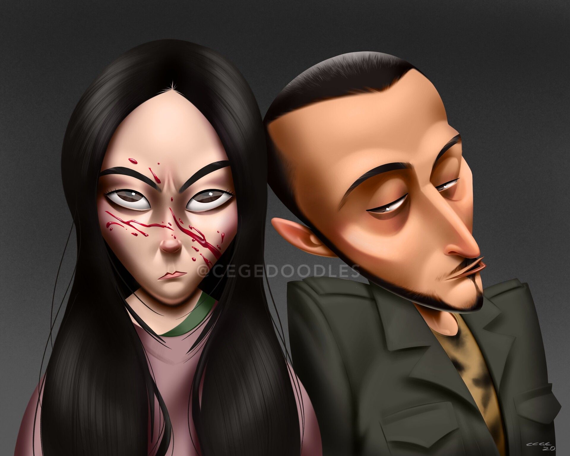 1920x1536 Cege Doodles & Frenchie